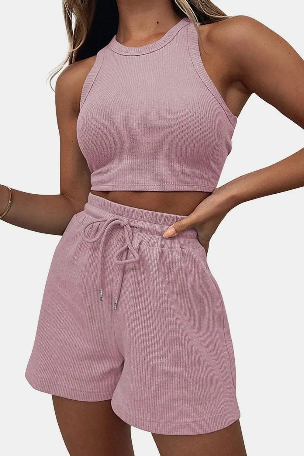 Trendsi Two-Piece Sets - Stylish Top & Shorts Set - Premium Quality
