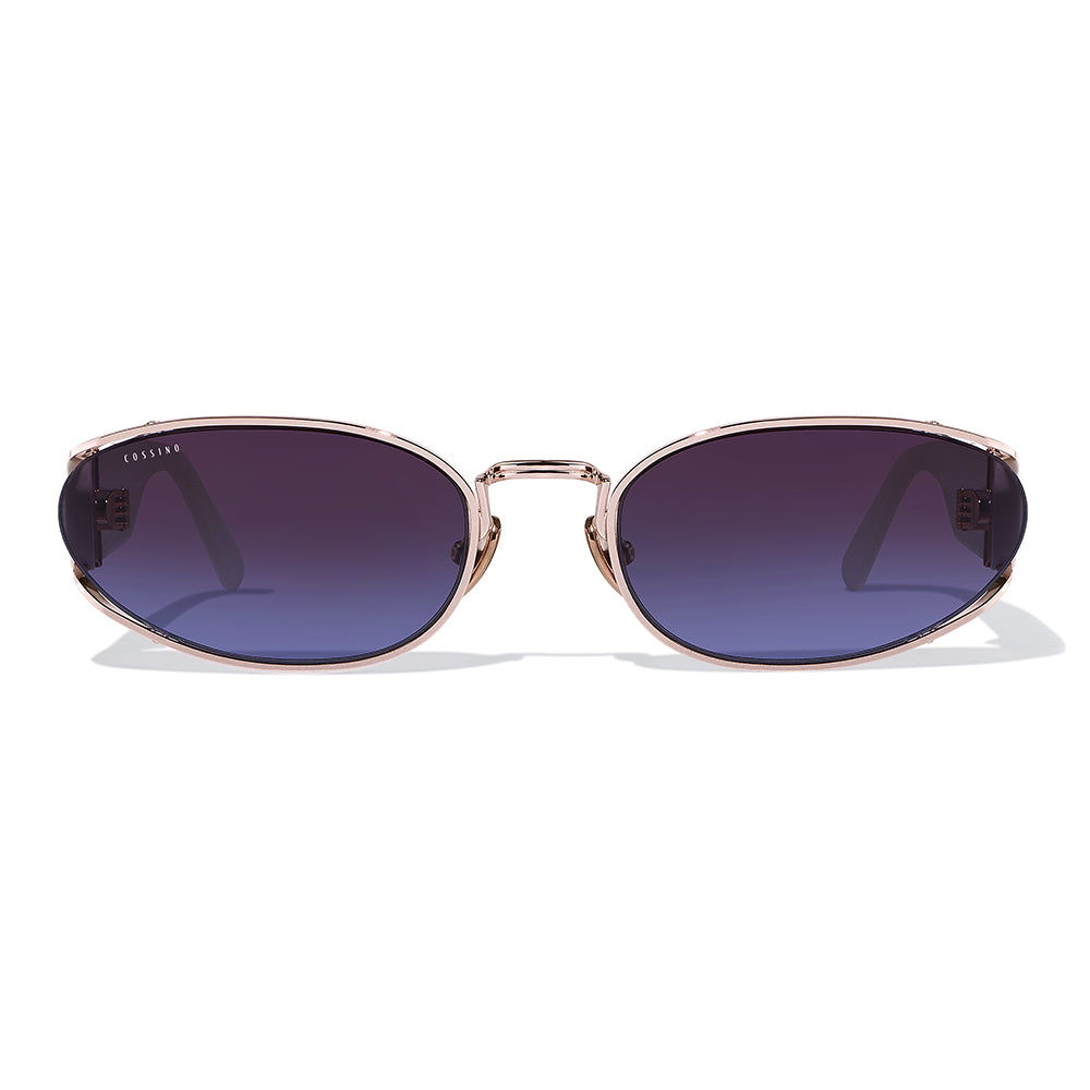Bisou 60mm Oval Sunglasses | Purple