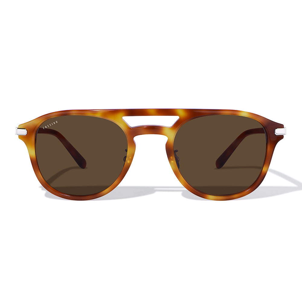 Coast 50mm Double Bridge Sunglasses | Tortoiseshell