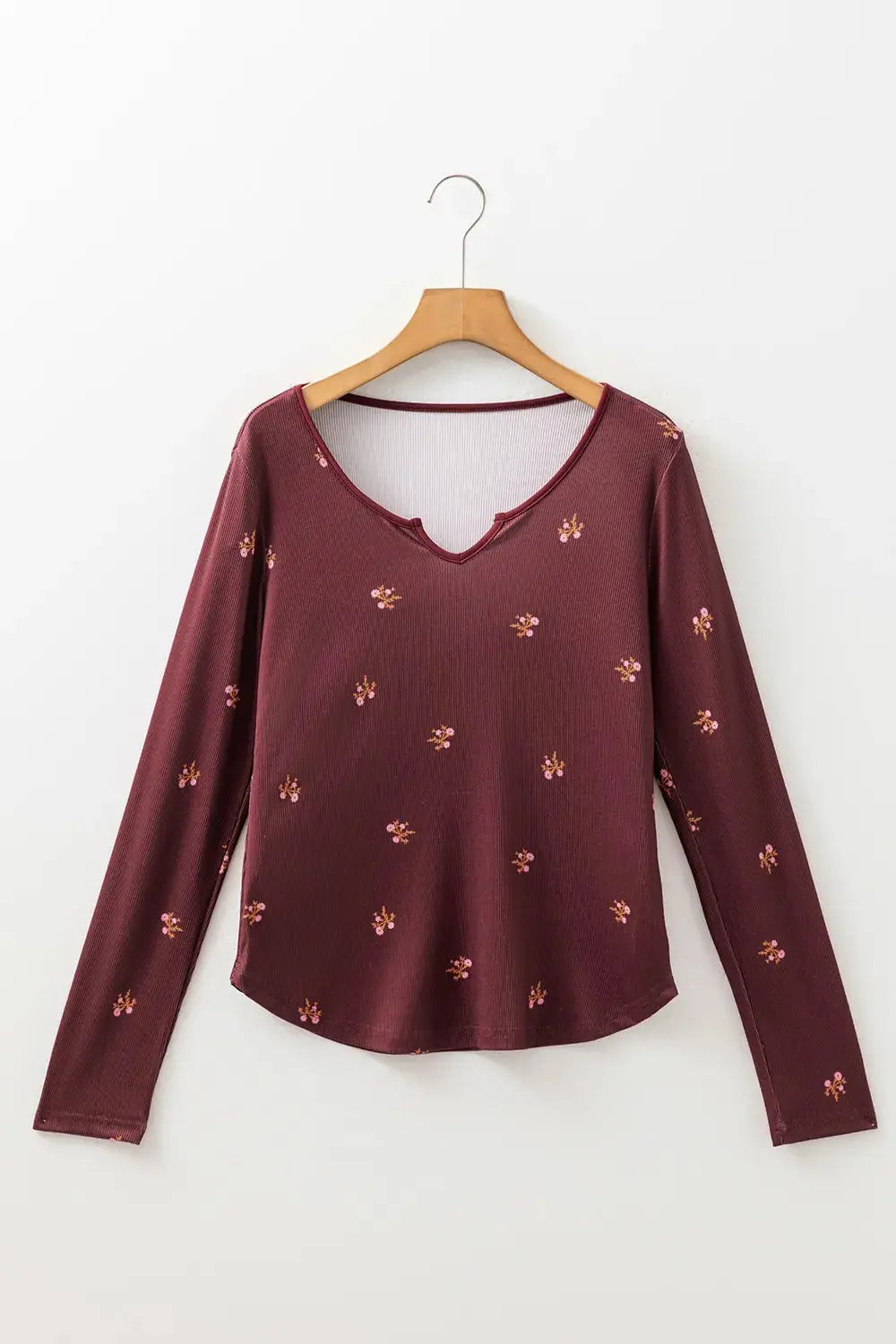 Floral Long Sleeve T Shirt