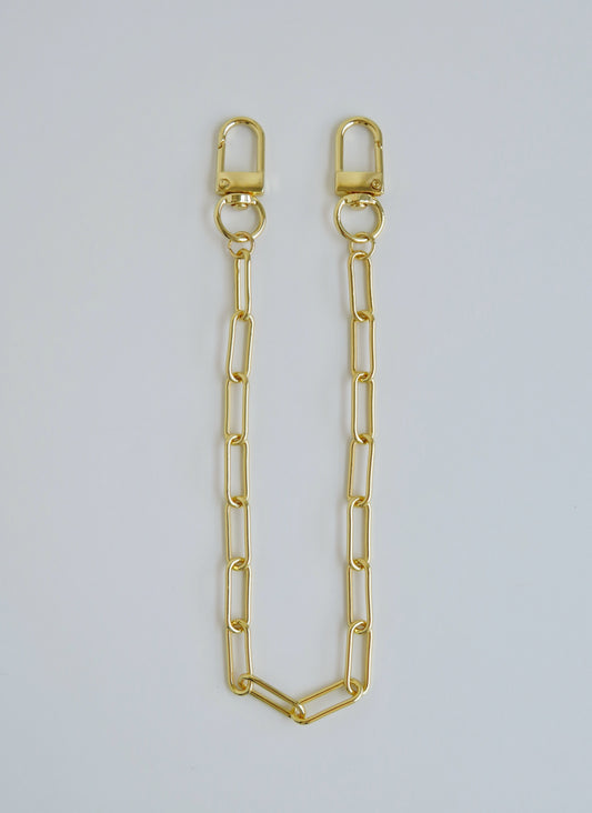 Charm Bar Chain - 18k Gold Plated - Handbag Chain