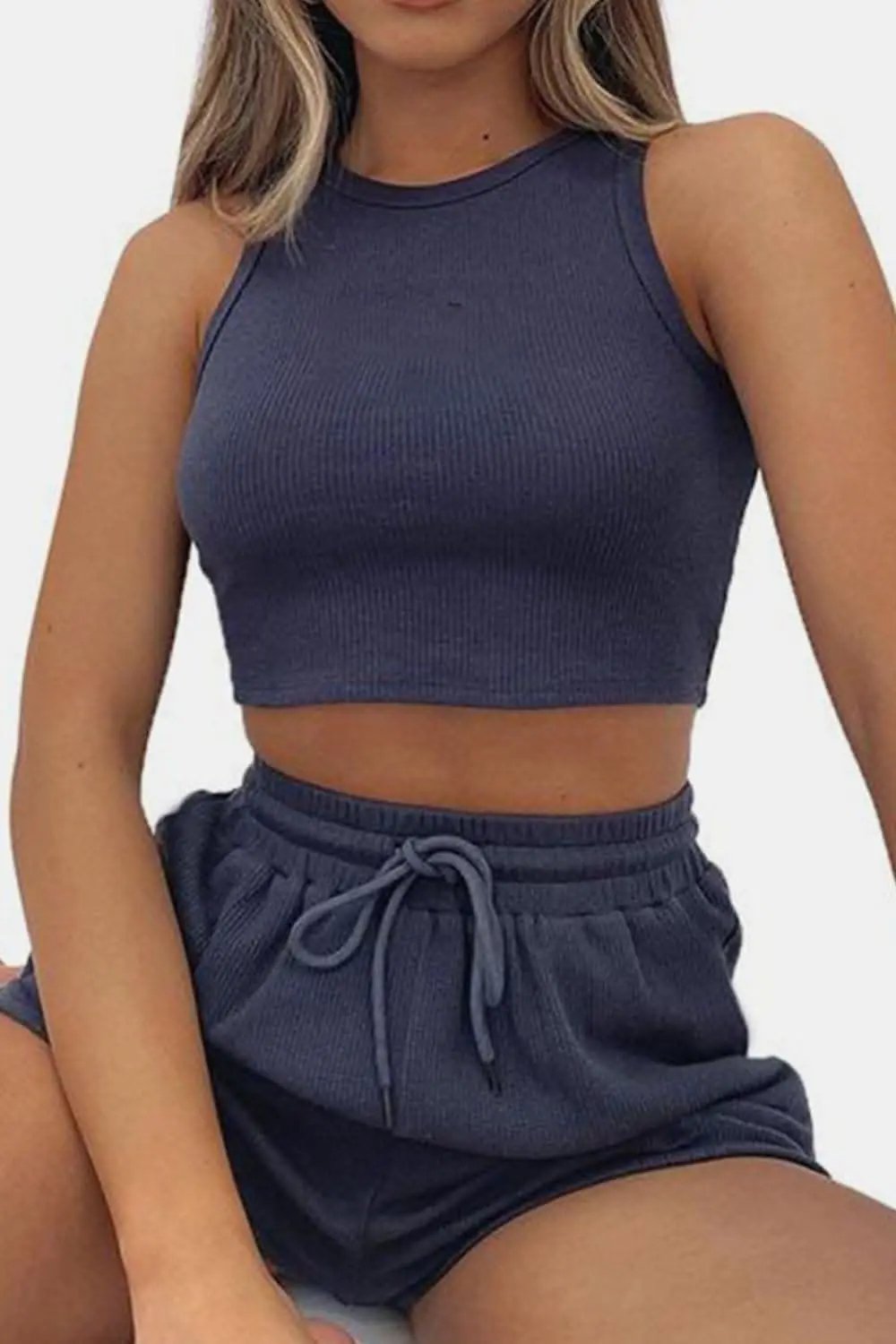 Trendsi Two-Piece Sets - Stylish Top & Shorts Set - Premium Quality