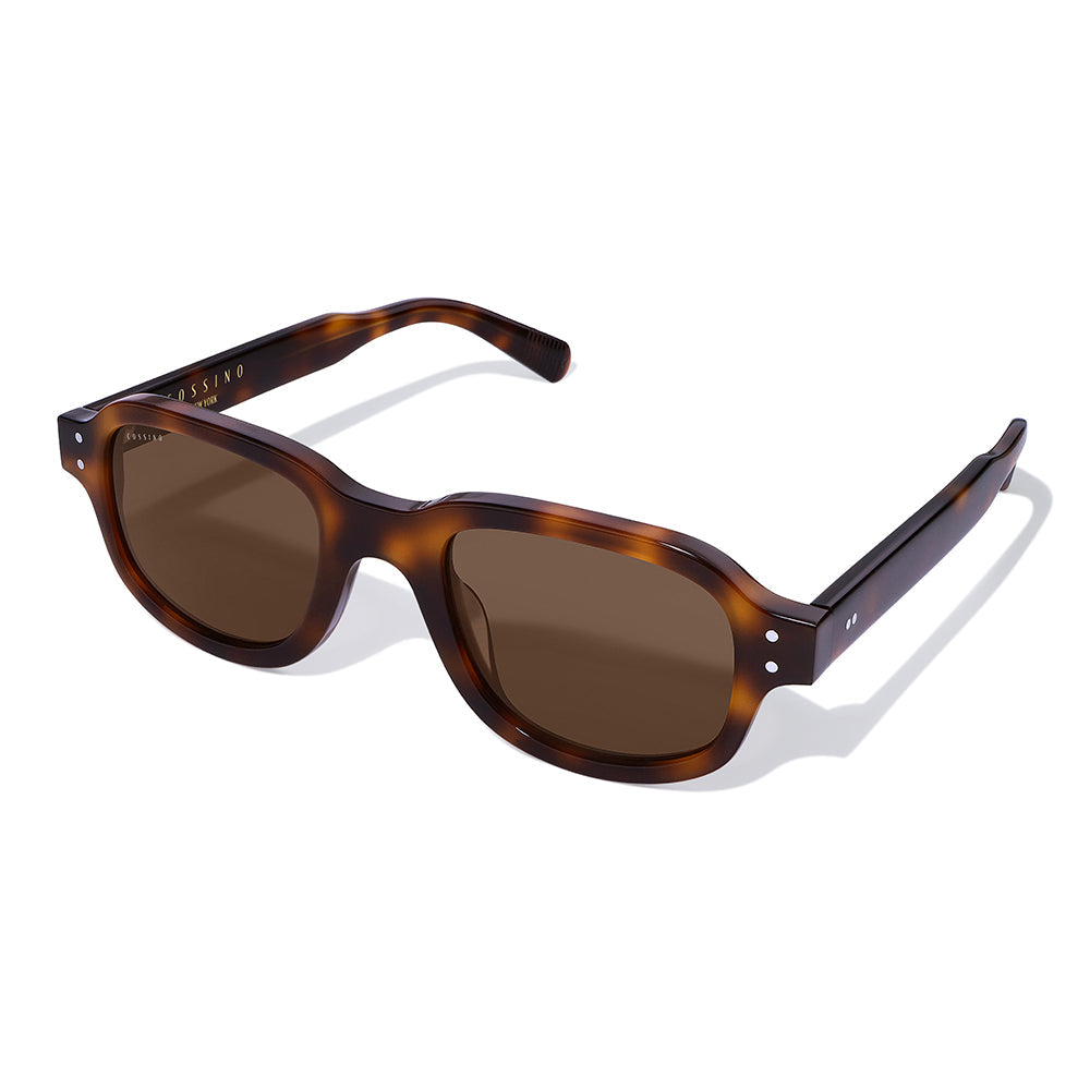 Tres 48mm Rectangle Sunglasses | Tortoiseshell