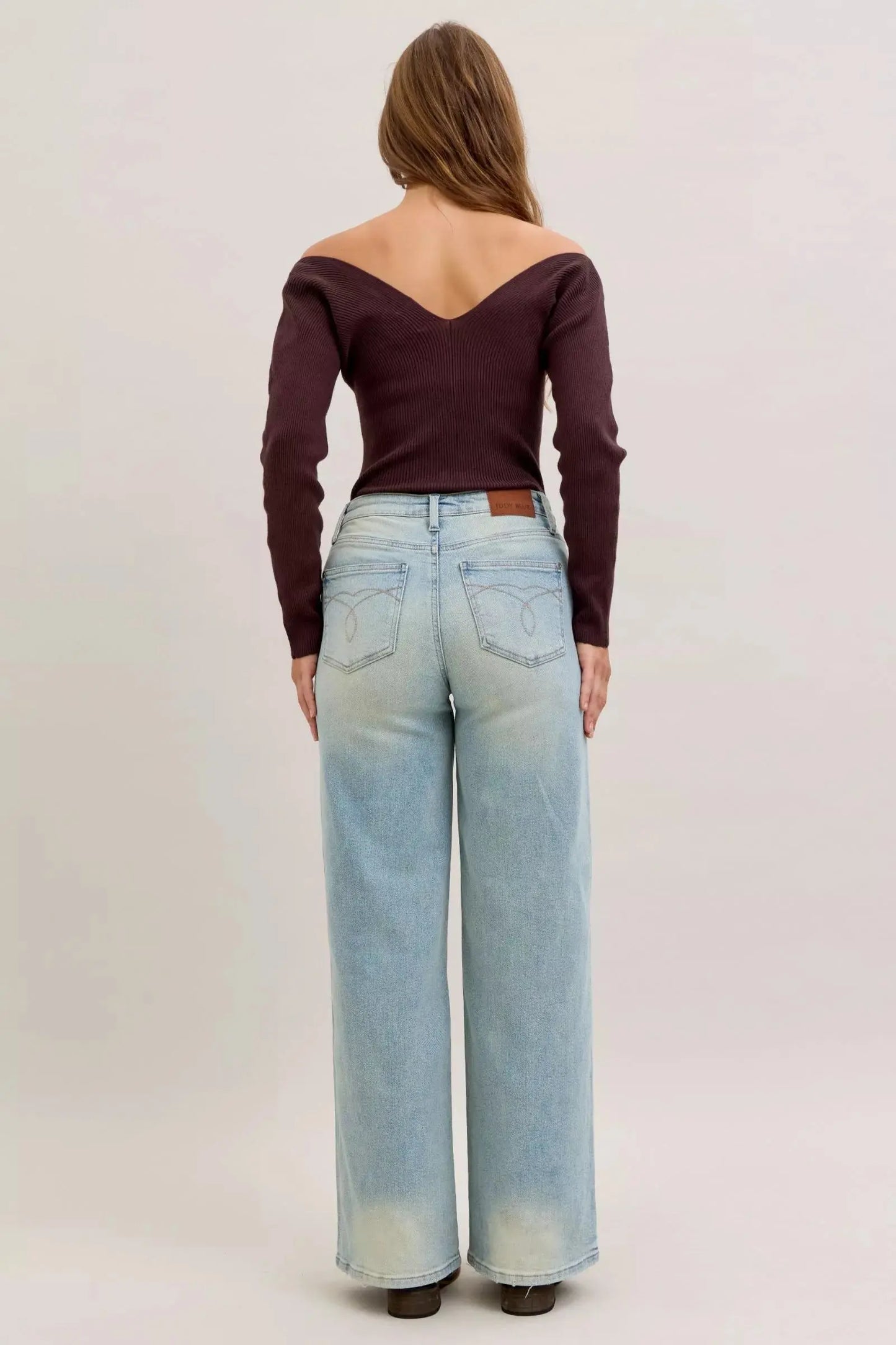 Judy Blue Jeans - High Waist Column Straight Jeans