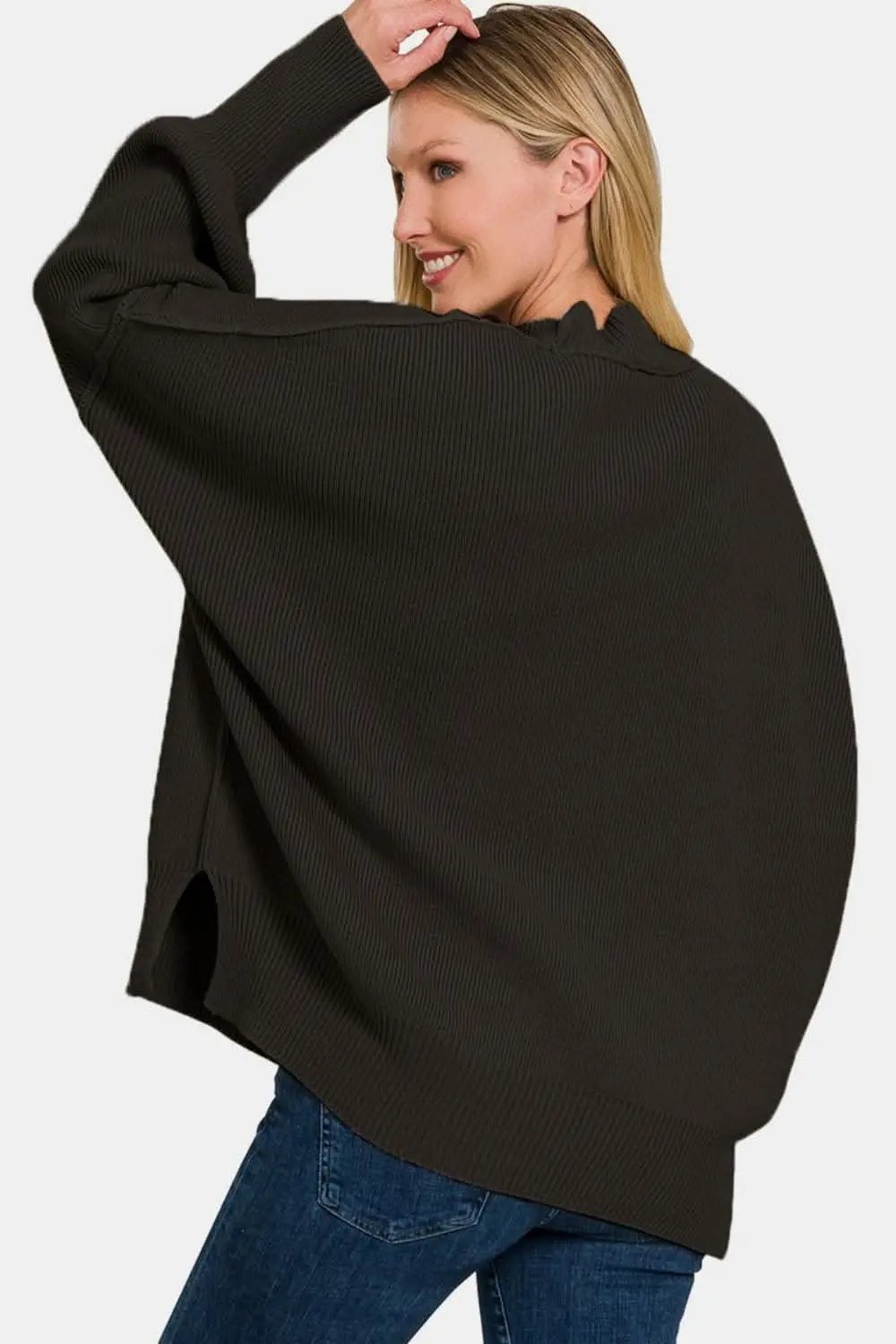 Trendsi Oversized Cozy Sweater — Soft Knit for Fall