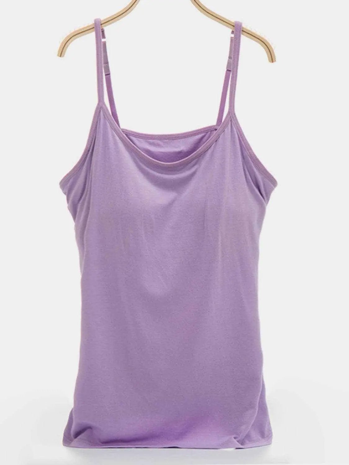 T-Shirts Trendsi just arrived - Scoop neck cami with adjustable straps