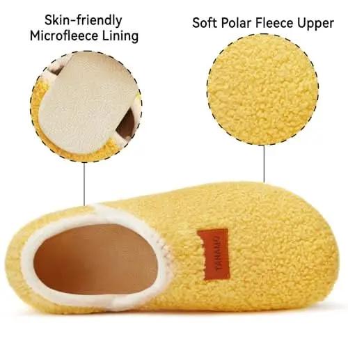 Shoes Love Salve Furry Slippers Women's/Men's Indoor Home, Yoga Socks - Cozy & Comfy