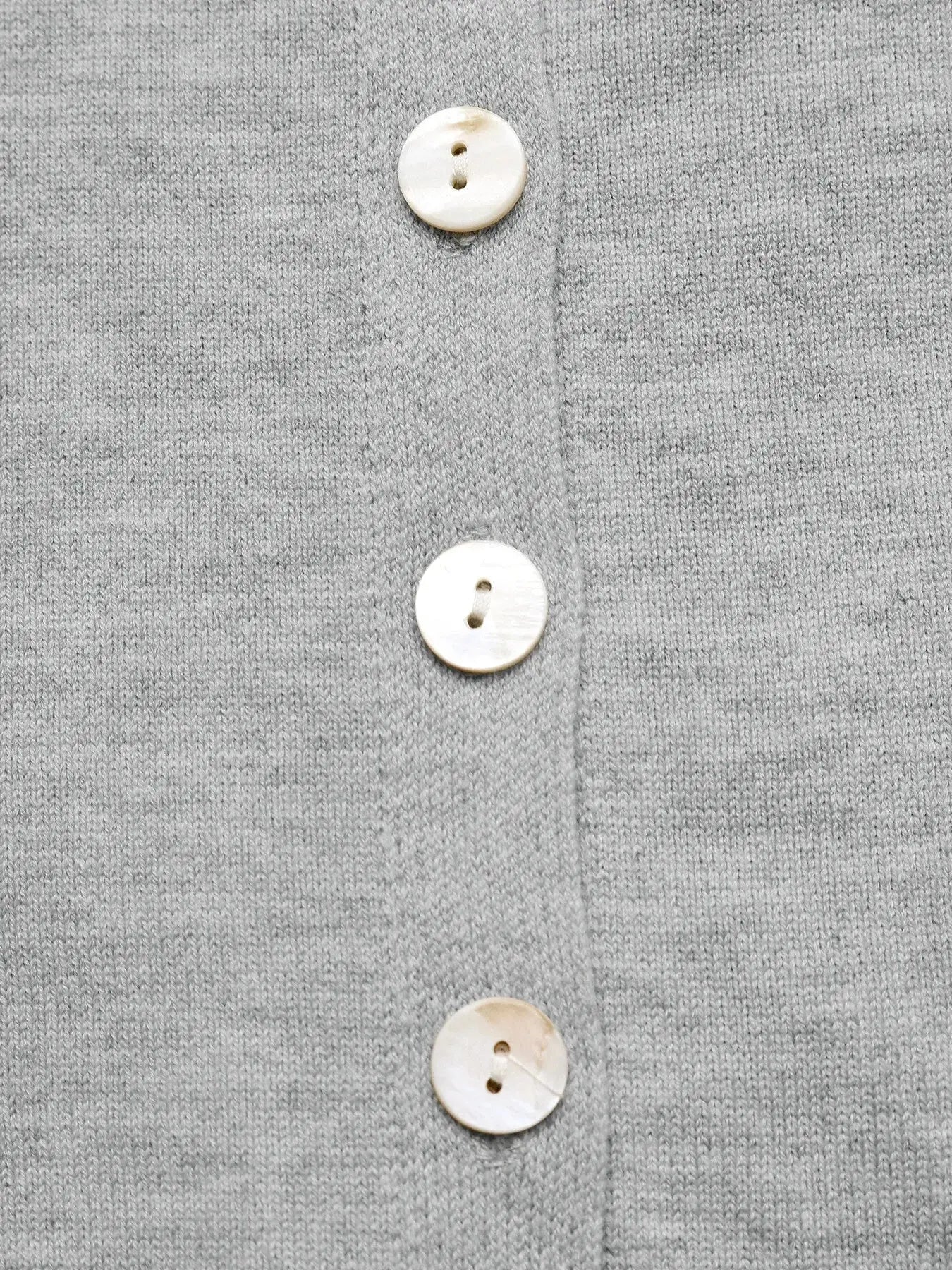 Button Front Long Sleeve Cardigan
