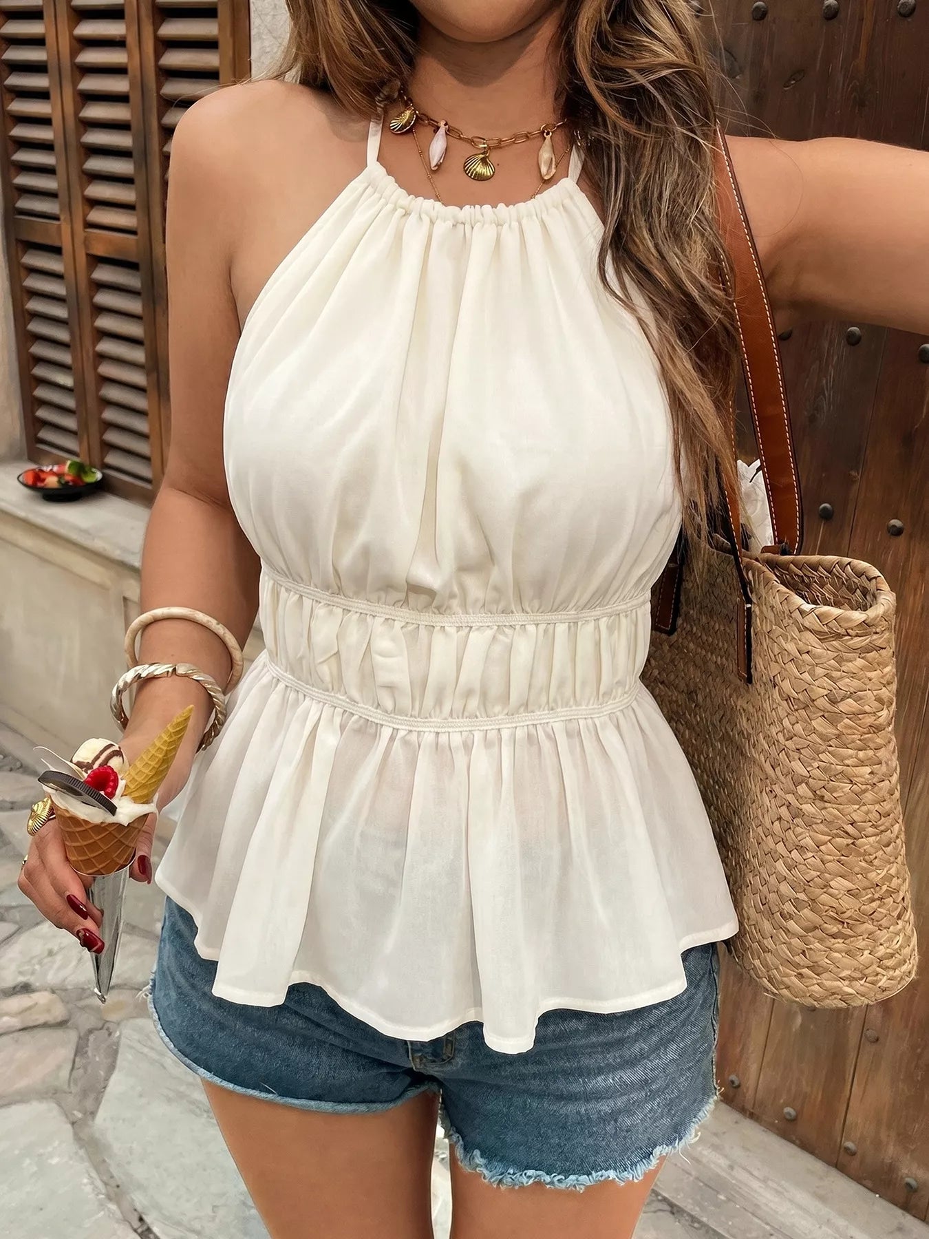Halter Neck Cami Top