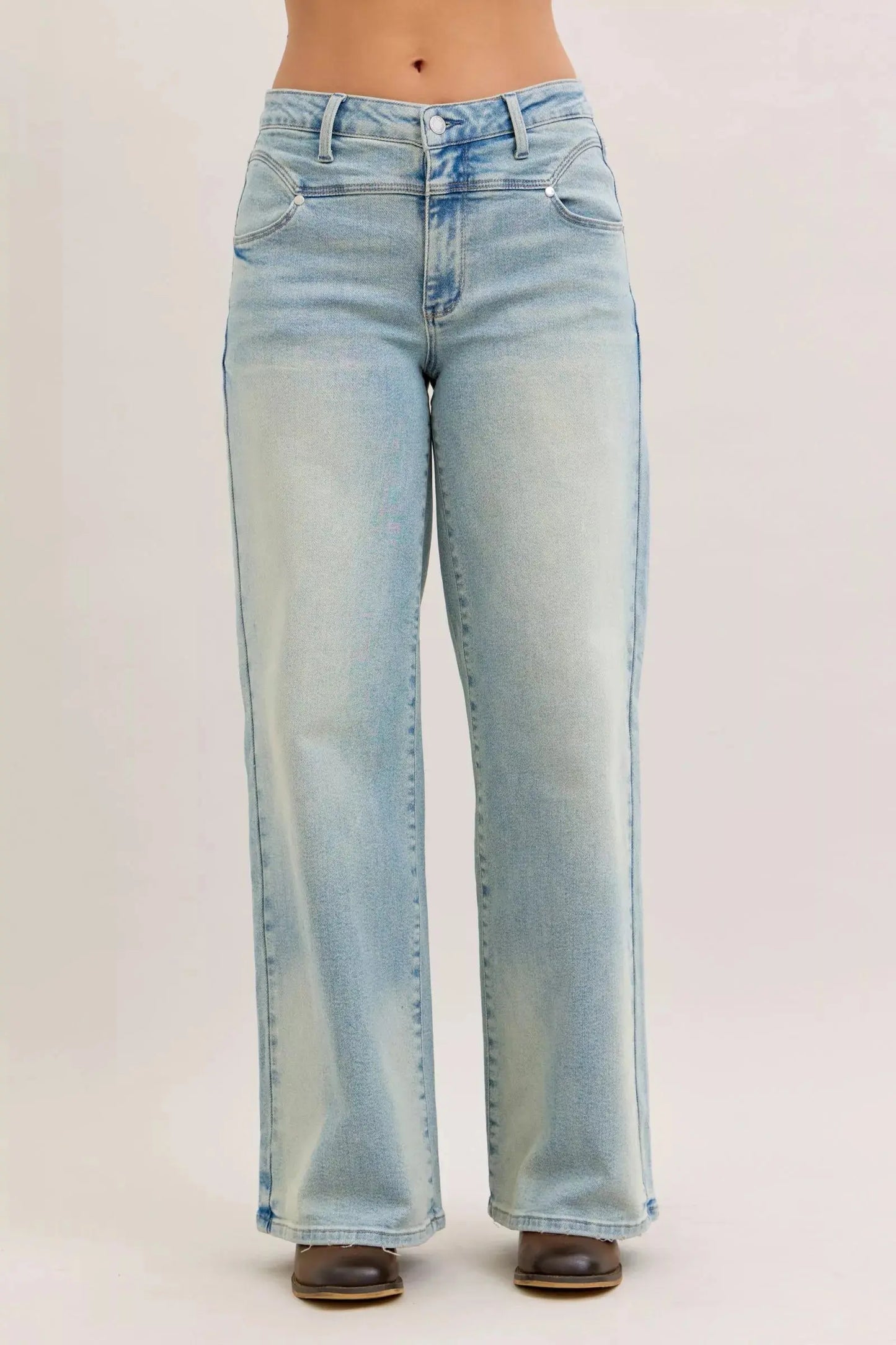 Judy Blue Jeans - High Waist Column Straight Jeans