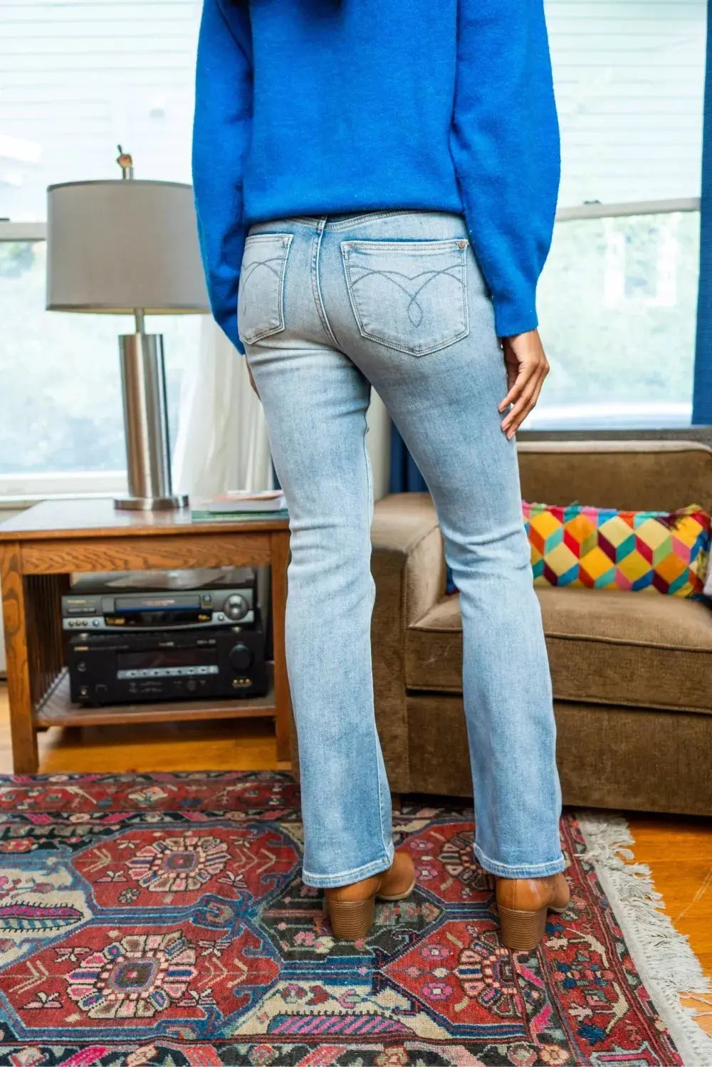 Judy Blue Jeans - Mid Rise Thermal Bootcut Jeans