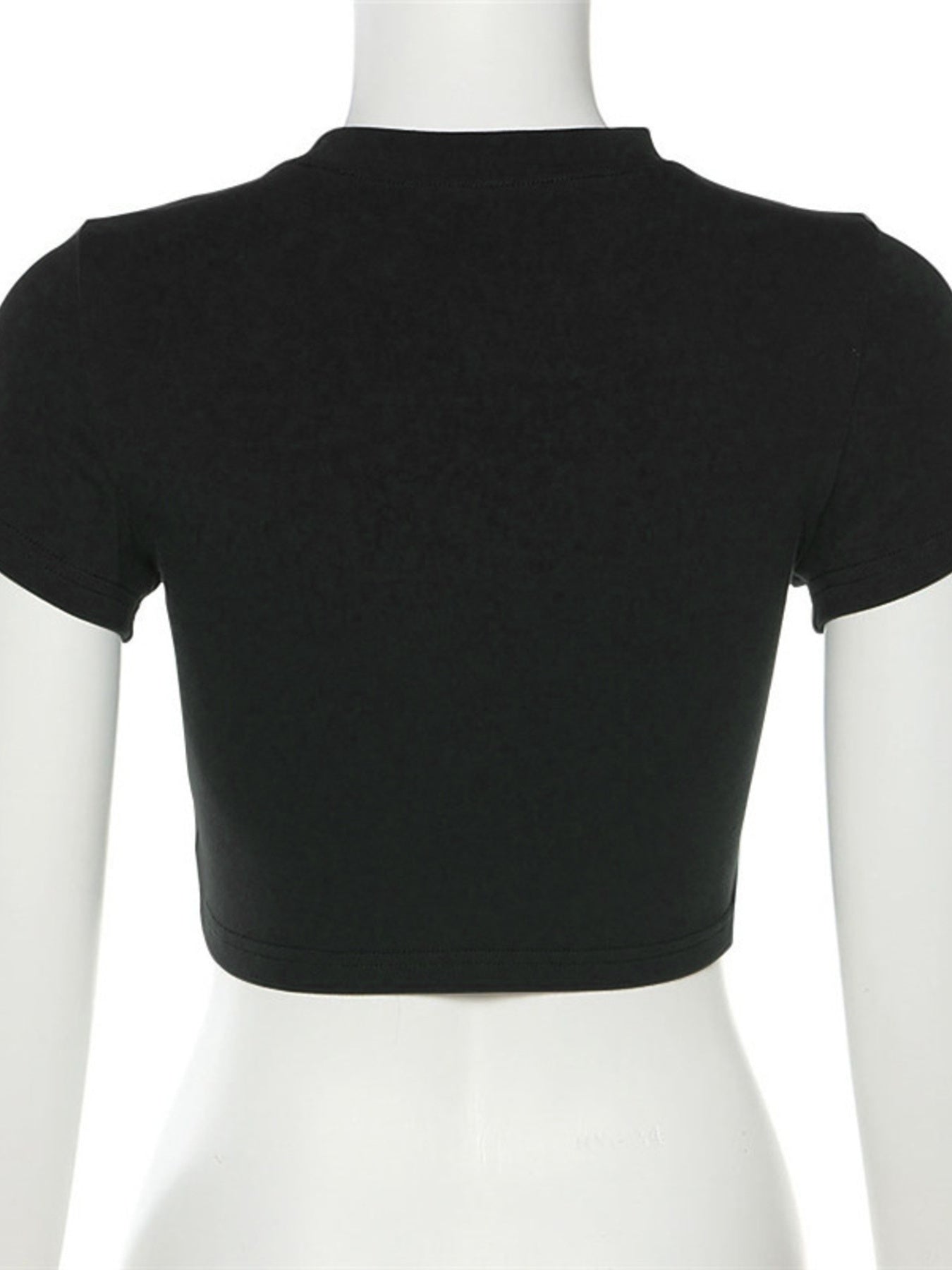 Milano Embroidered Cropped T Shirt