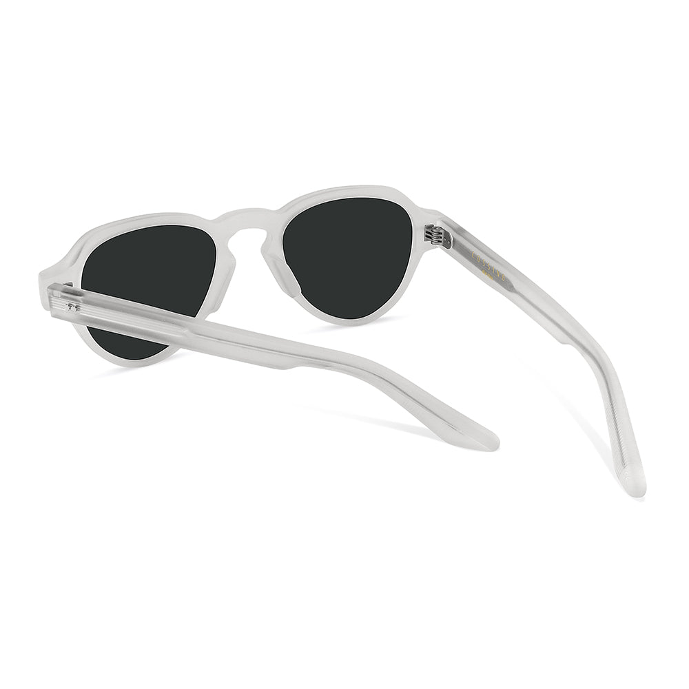 Soul 51mm Keyhole Sunglasses | White