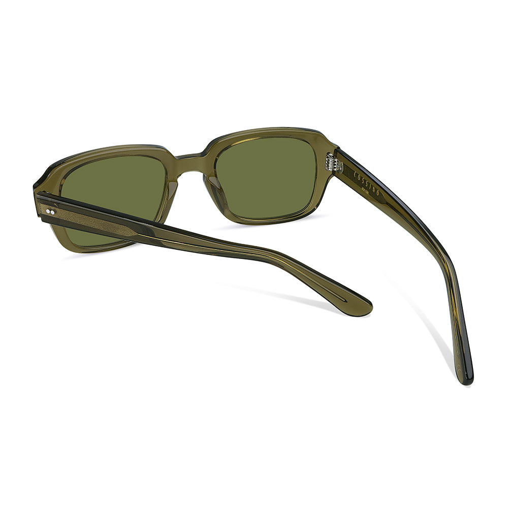 Mas 50mm Soft Edge Sunglasses | Green