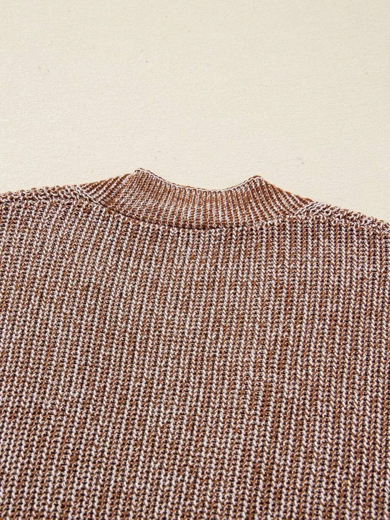 Open Front Dropped Shoulder Cardigan with Pockets