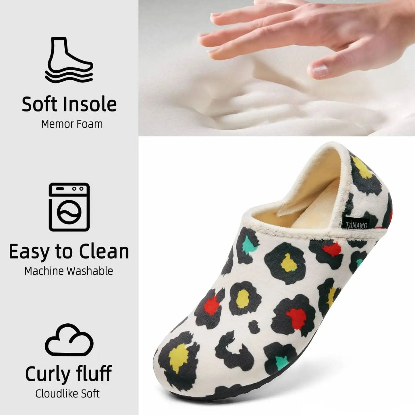 Shoes Love Salve Furry Slippers Women's/Men's Indoor Home, Yoga Socks - Cozy & Comfy