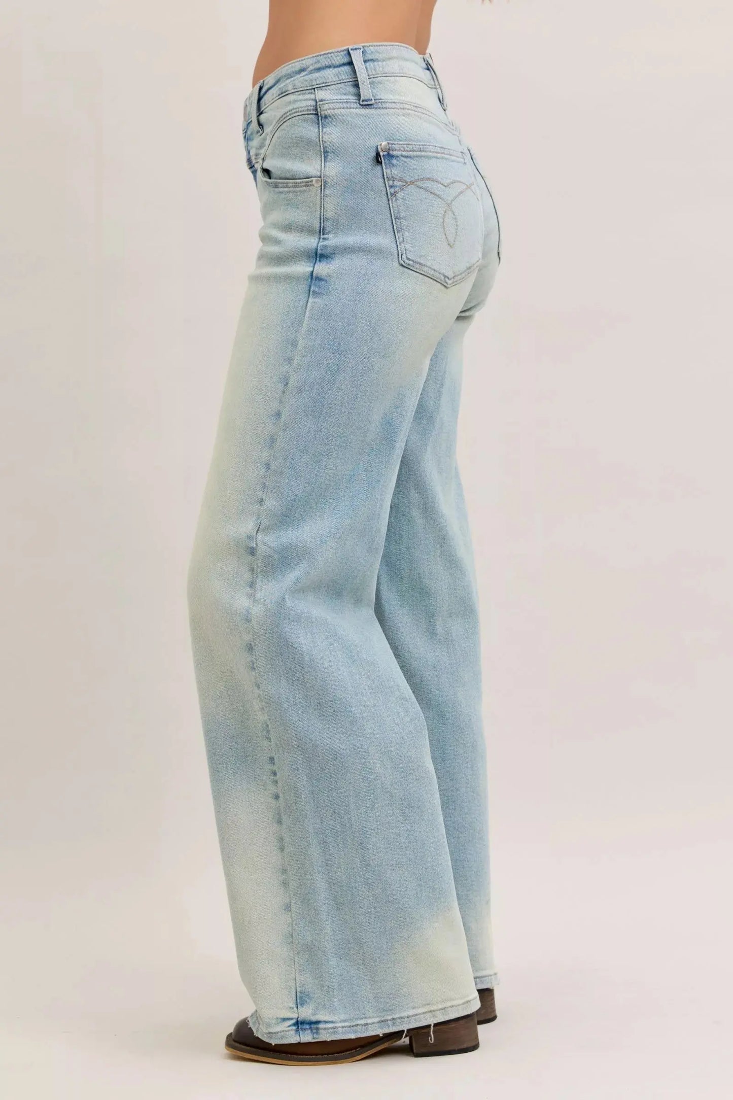 Judy Blue Jeans - High Waist Column Straight Jeans