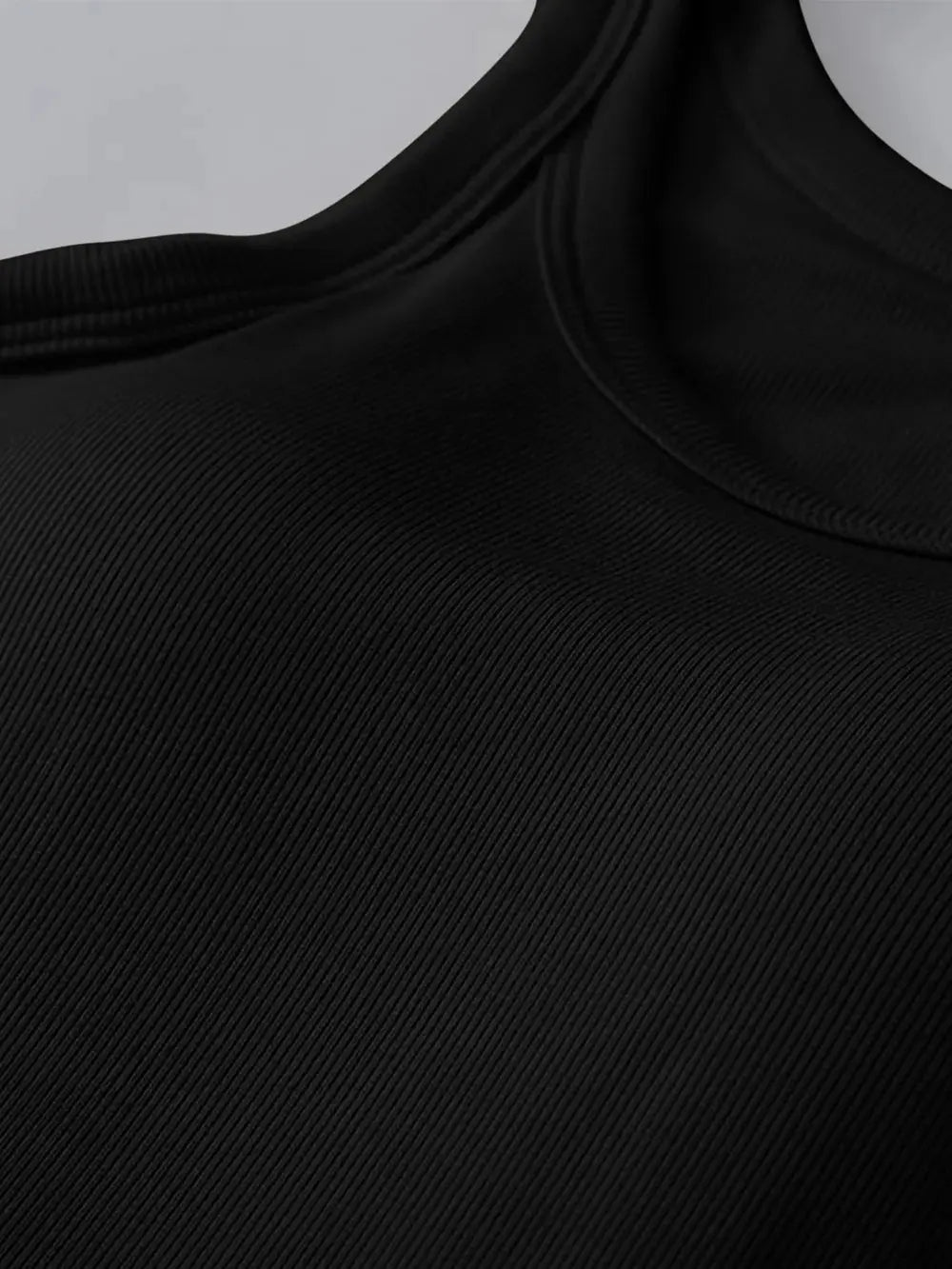 Round Neck Tank Top with Built In Bra