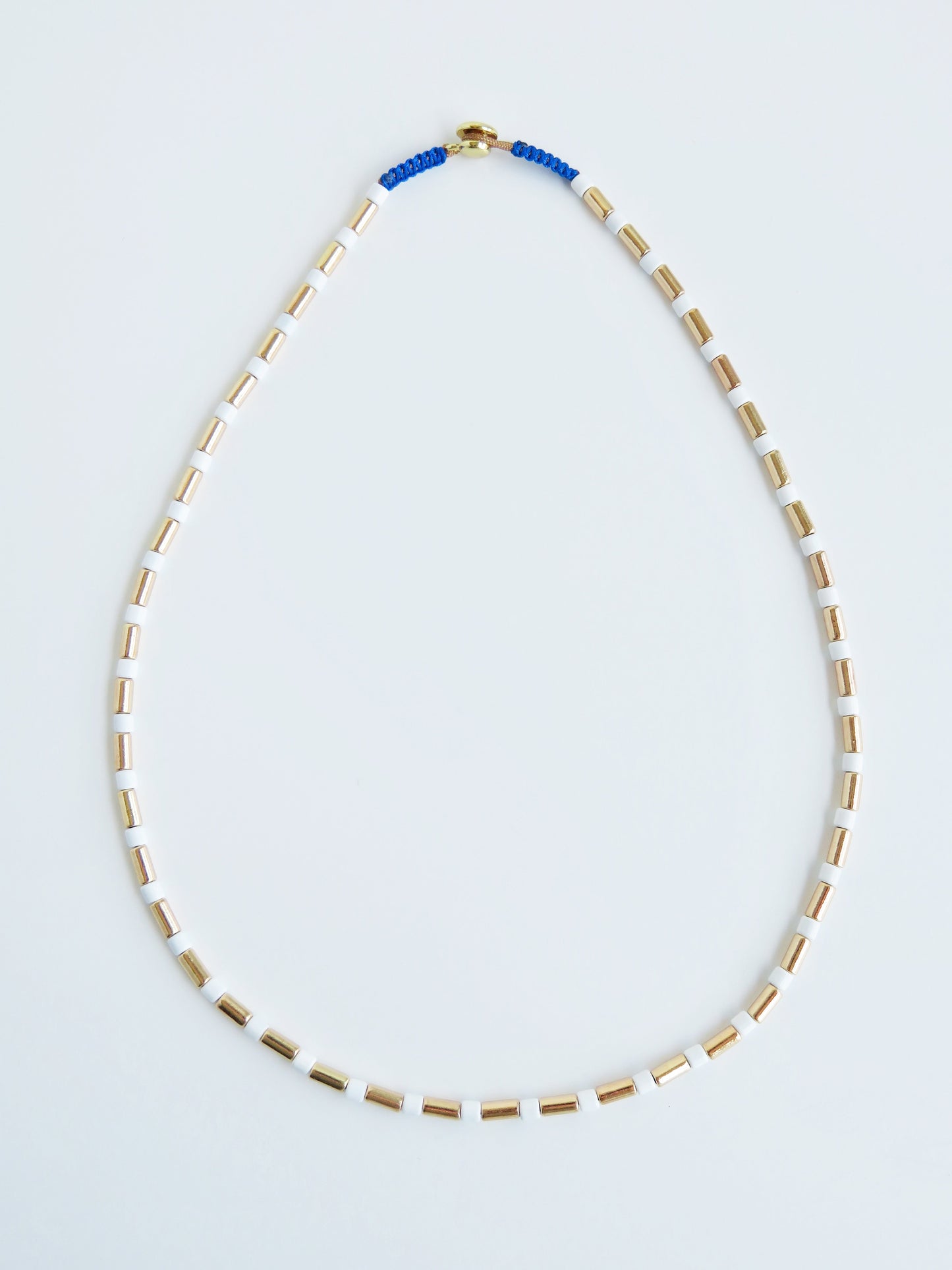 Enamel Tube Necklaces - add charms!