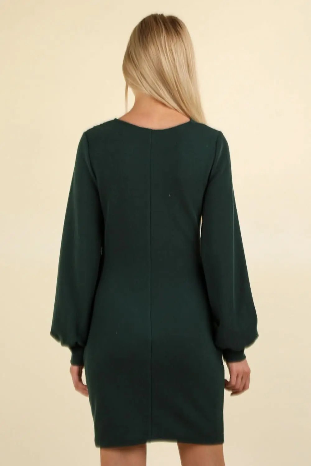 Dresses Trendsi Ruched Bodycon Dress Women's Night Out Mini Dress Sleek Silhouette