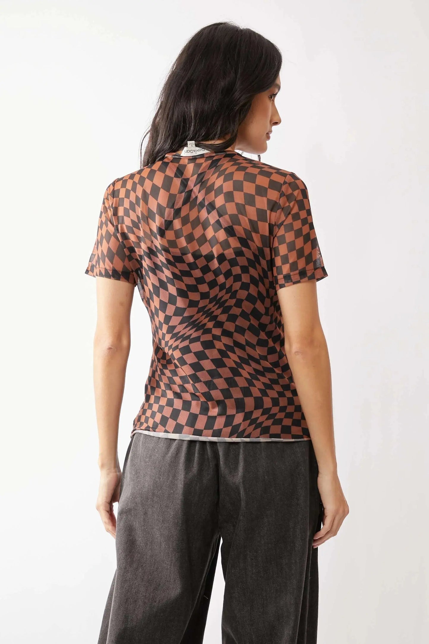 Trendsi Mesh Tee - Lightweight Breathable Top