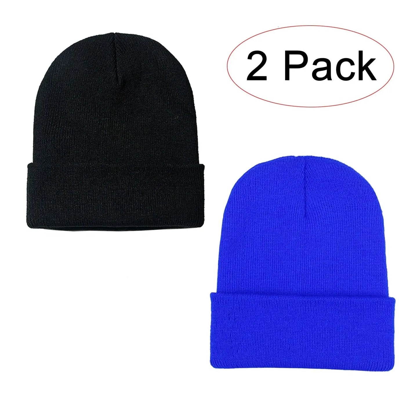 Knit Beanie - Warm Winter Headwear - Unisex & Stylish