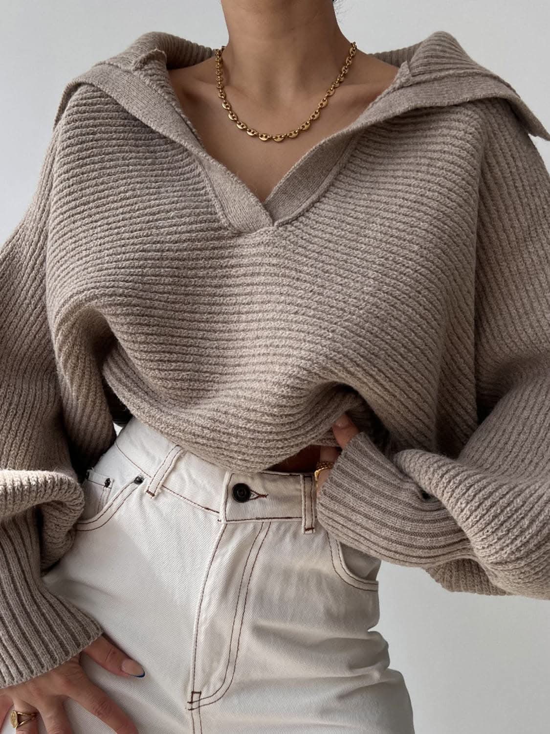 Sweaters Trendsi Johnny's cozy long sleeve sweater
