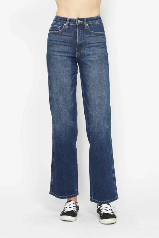 Full Size/Plus Size High Waist Tummy Control Judy Blue Jeans