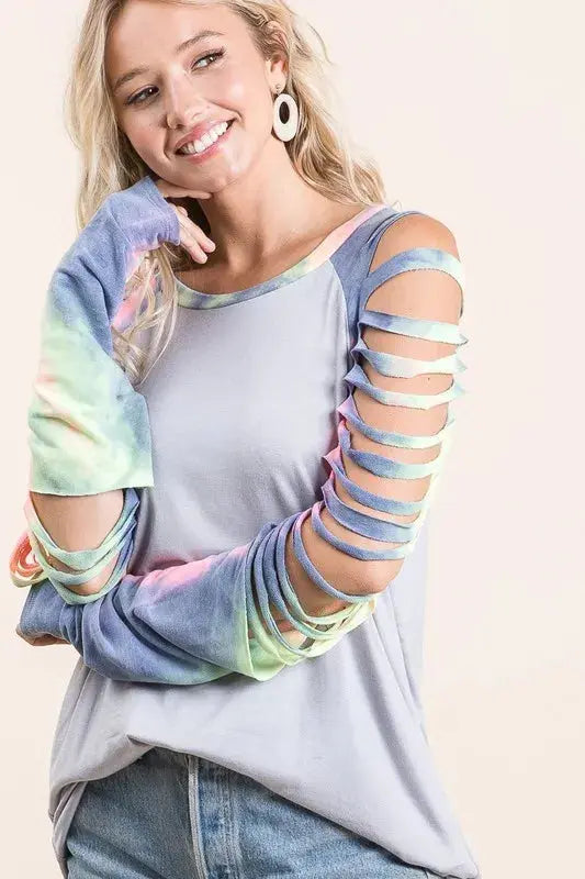 T-Shirts Women's Tee - Tie Dye Jersey Knit - Soft & Stylish