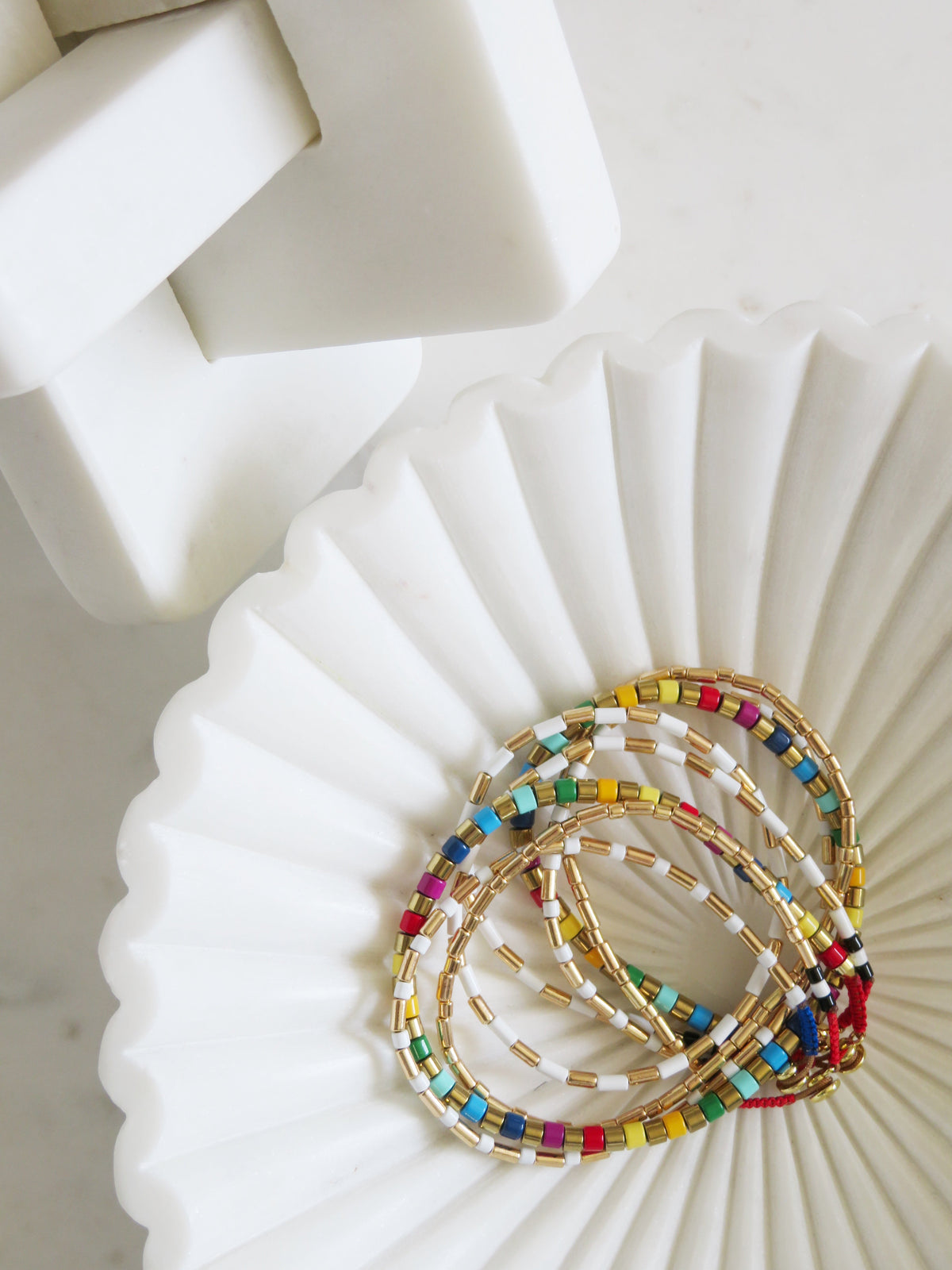 Enamel Tube Necklaces - add charms!