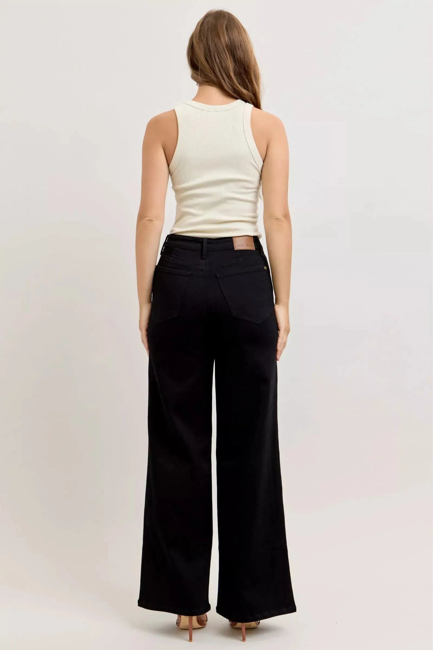 Judy Blue Jeans - High-Waisted Wide Leg Jeans