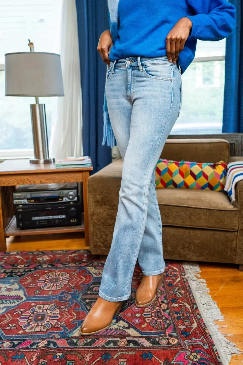 Judy Blue Jeans - Mid Rise Thermal Bootcut Jeans