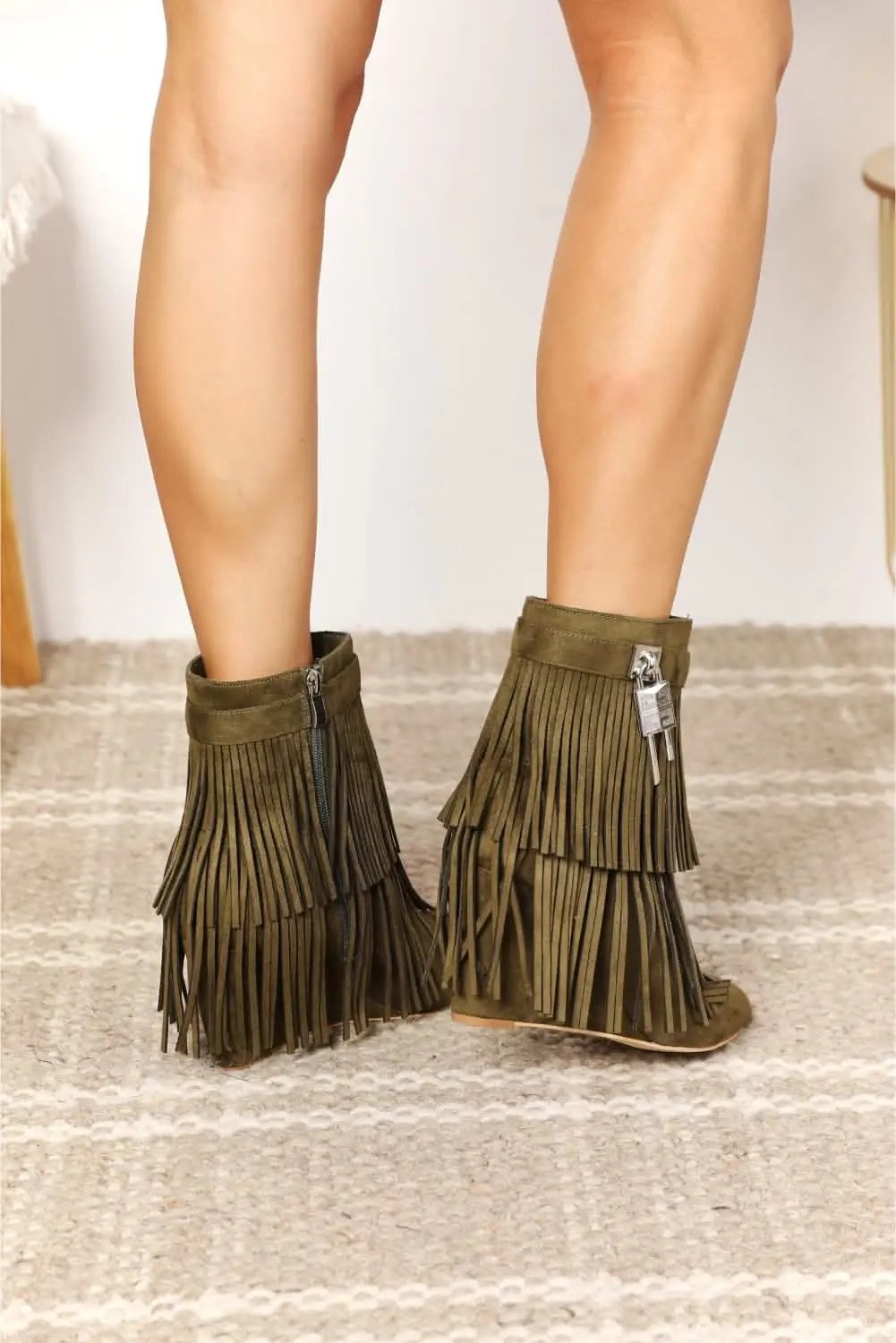 Accessories Trendsi Legend women's vegan suede booties