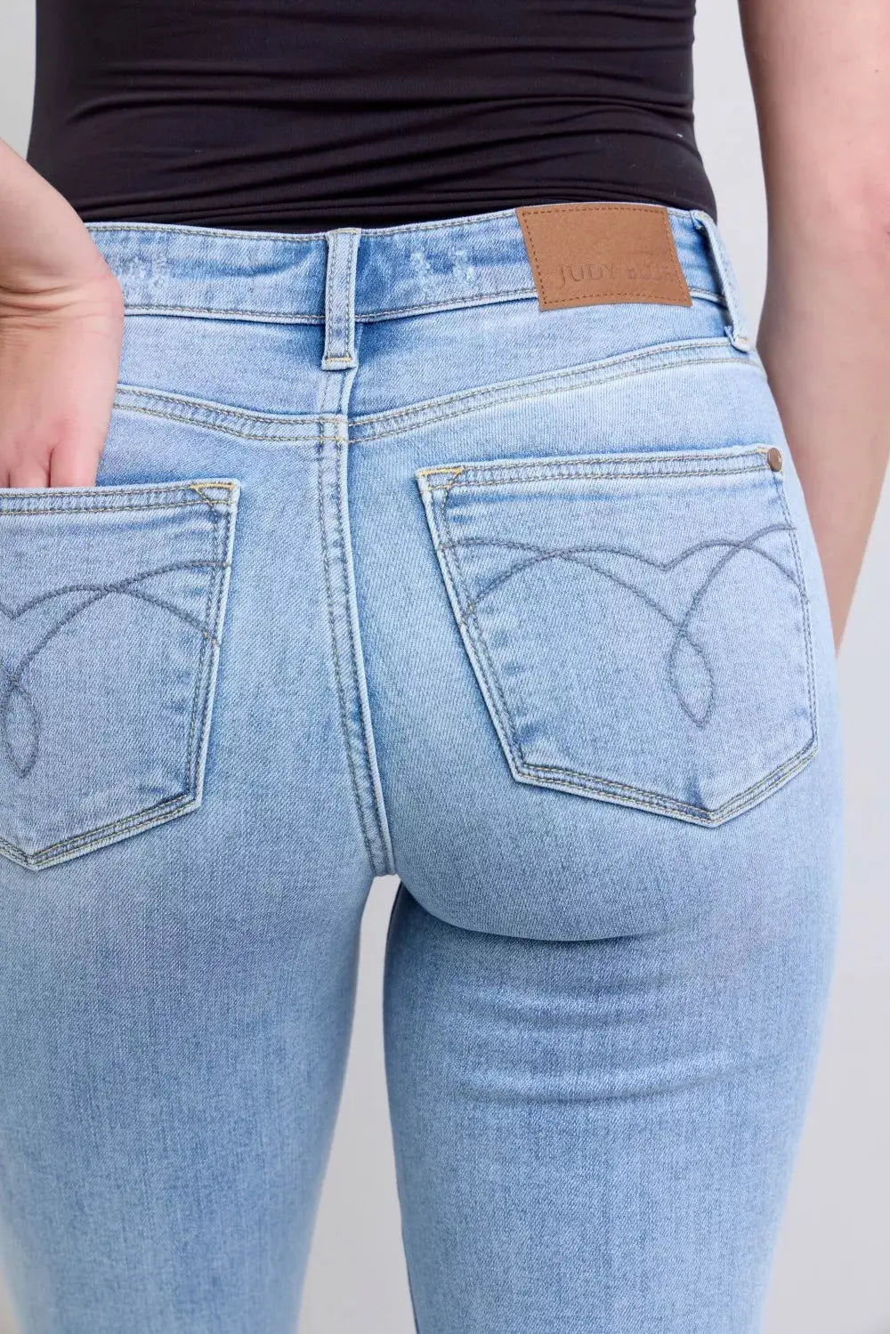 Judy Blue Jeans - Mid Rise Thermal Bootcut Jeans