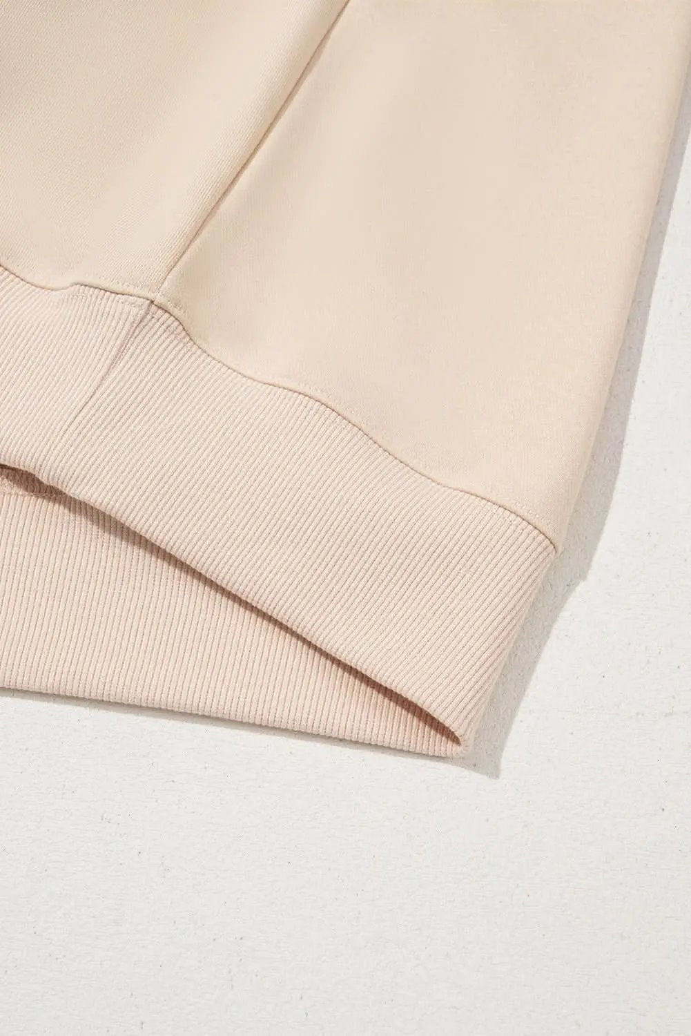 Accessories Love Salve Apricot THANKS Chenille Embroidered Drop Shoulder