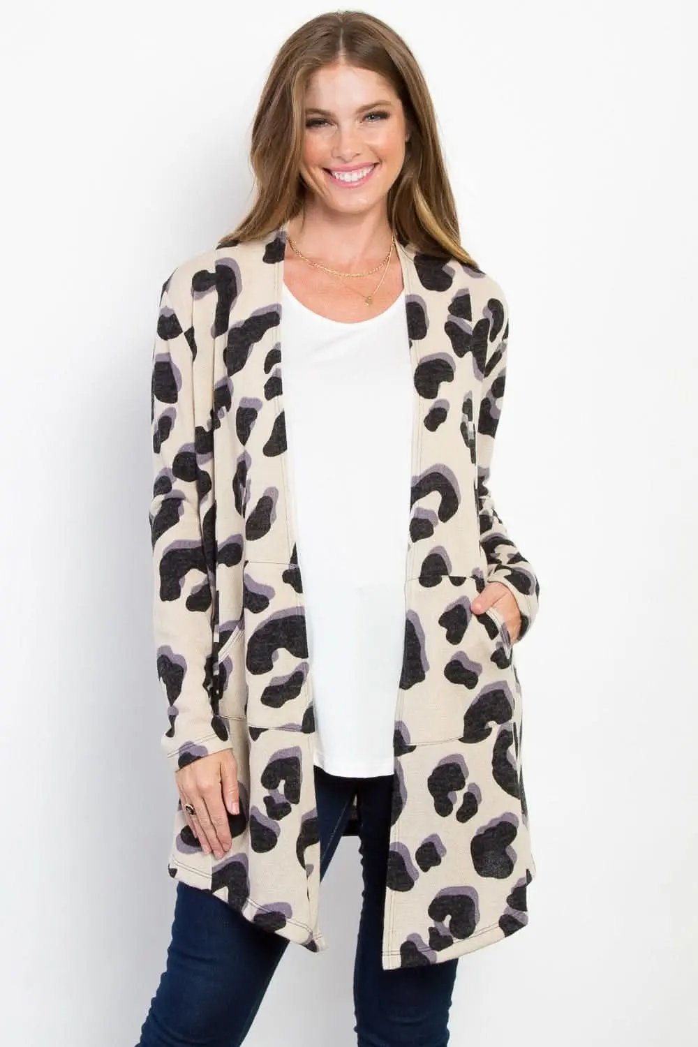 Sweaters Trendsi Be Stage Pocketed Knit Cardigan - Apparel &