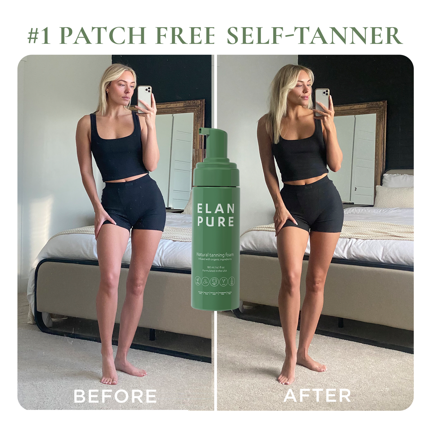 Starter Tanning Bundle: Non-Toxic Self-Tan and Mitt
