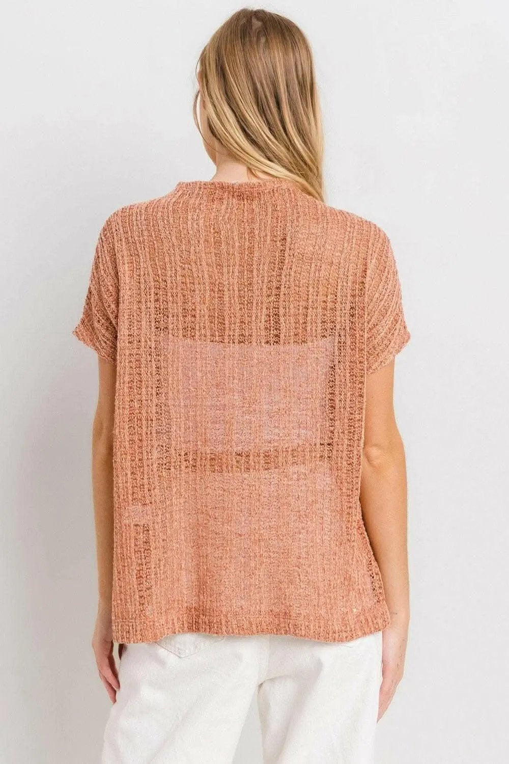 Accessories Trendsi Crochet Cover-Up Women's Boho Mock Neck Top Elegant & Lightweight