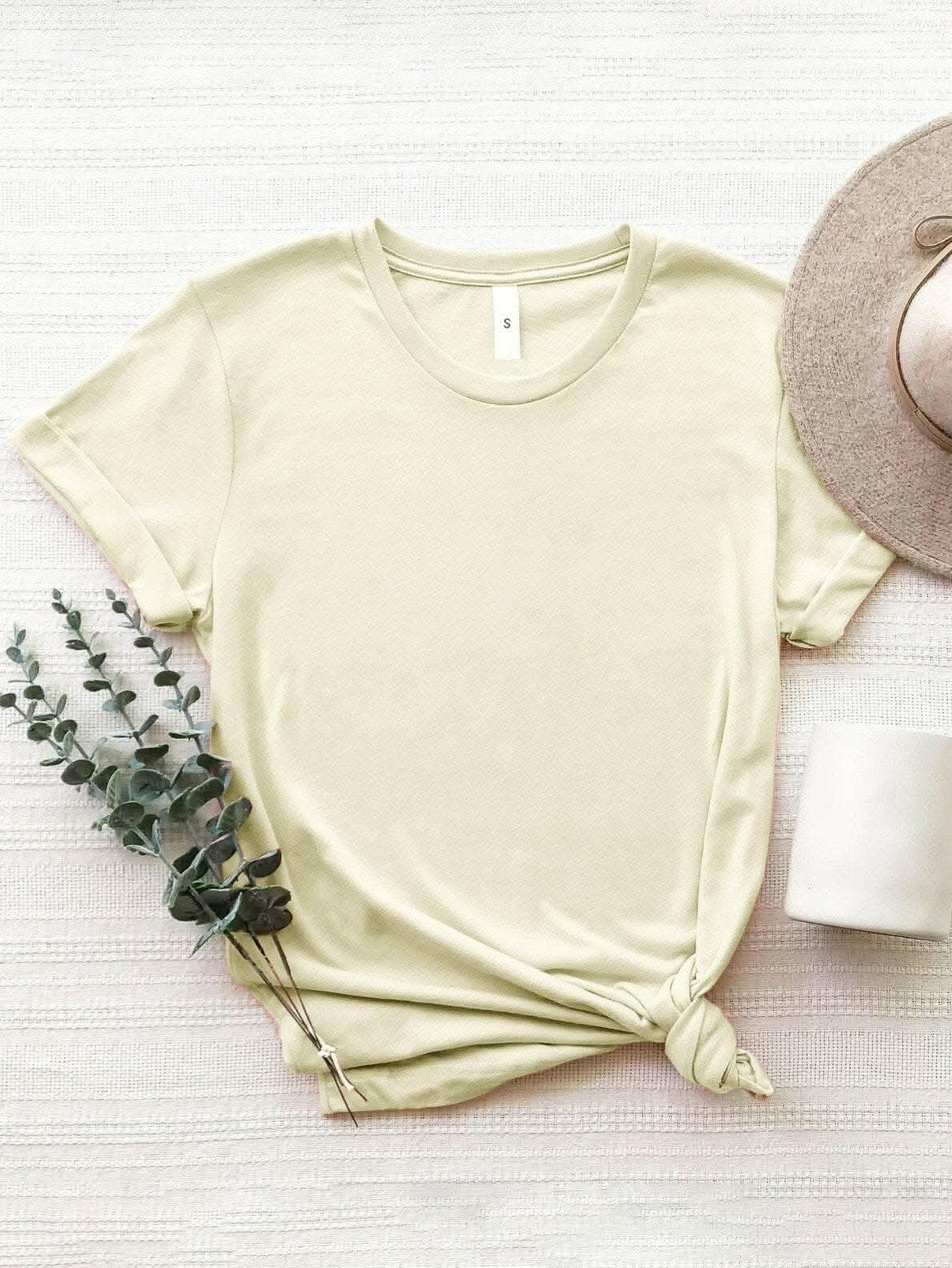 T-Shirts Trendsi Graphic Tee Women's Casual Brighter Days T-Shirt Soft & Comfy
