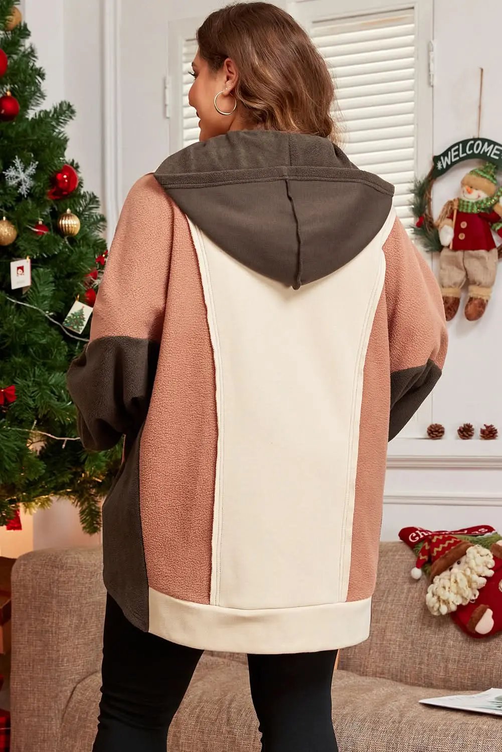 Plus Size Cotton Blend Hoodie | Love Salve