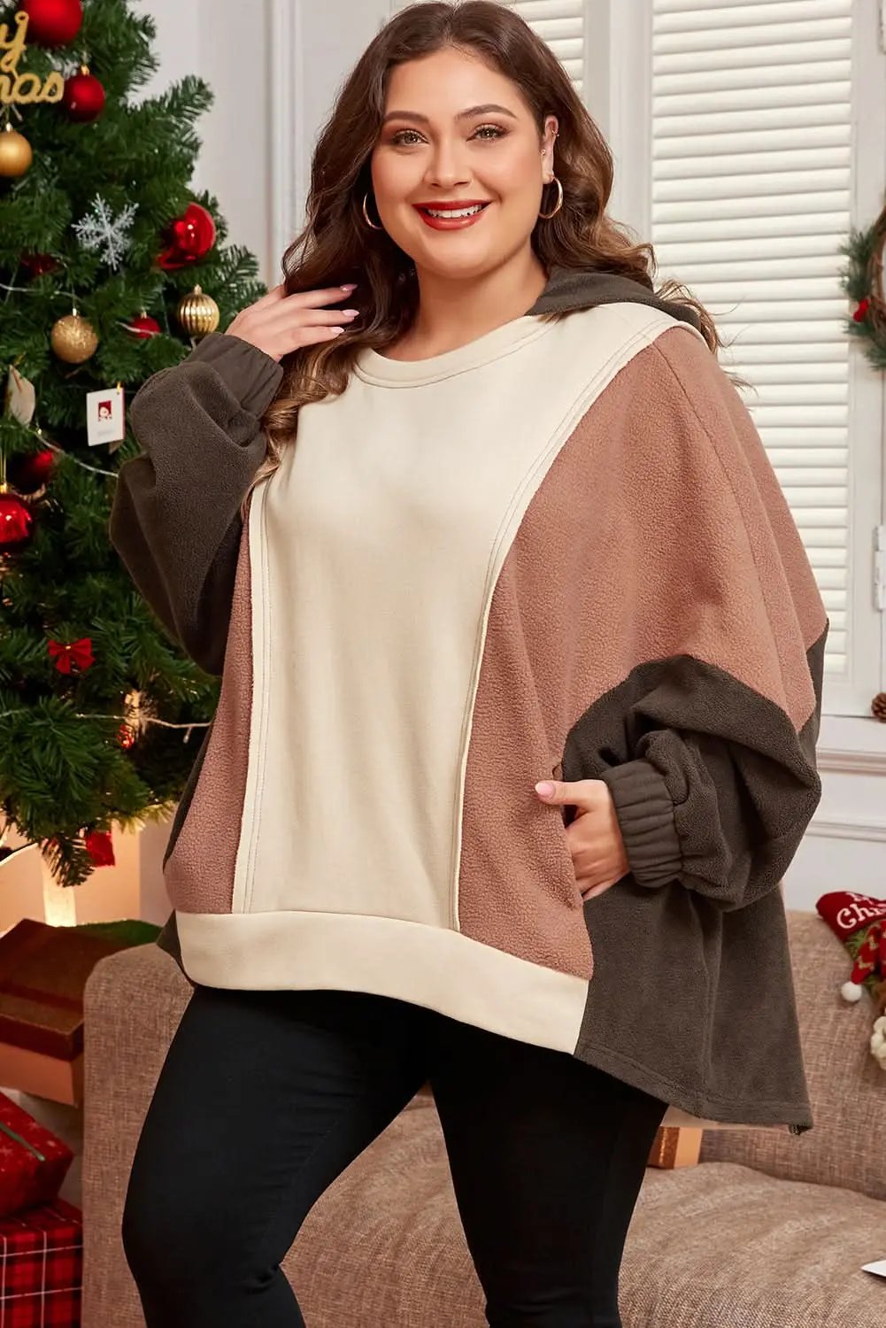 Plus Size Cotton Blend Hoodie | Love Salve