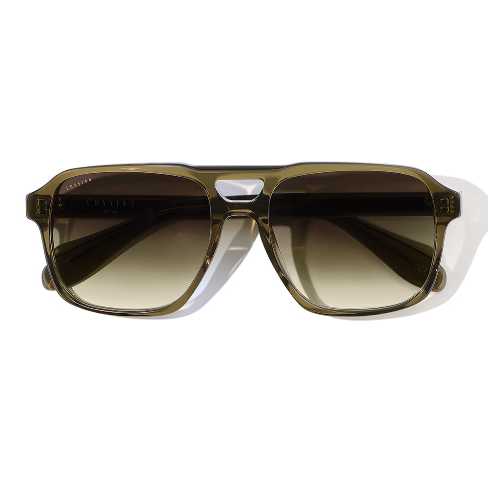 Versailles 56mm Aviator Sunglasses | Green