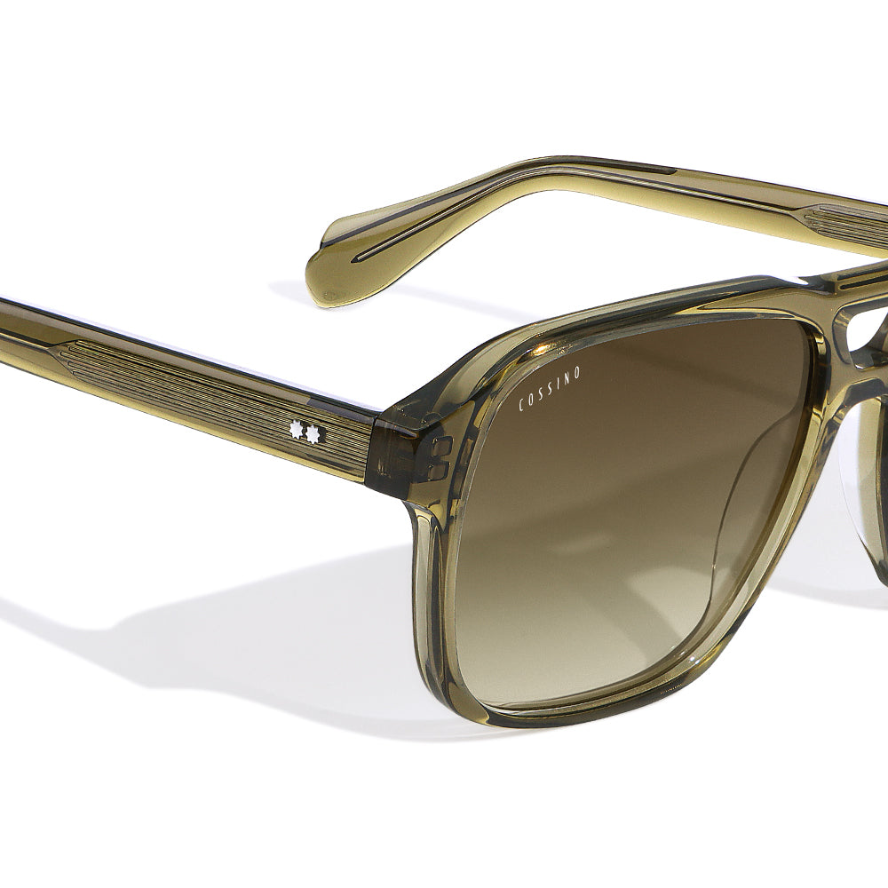 Versailles 56mm Aviator Sunglasses | Green