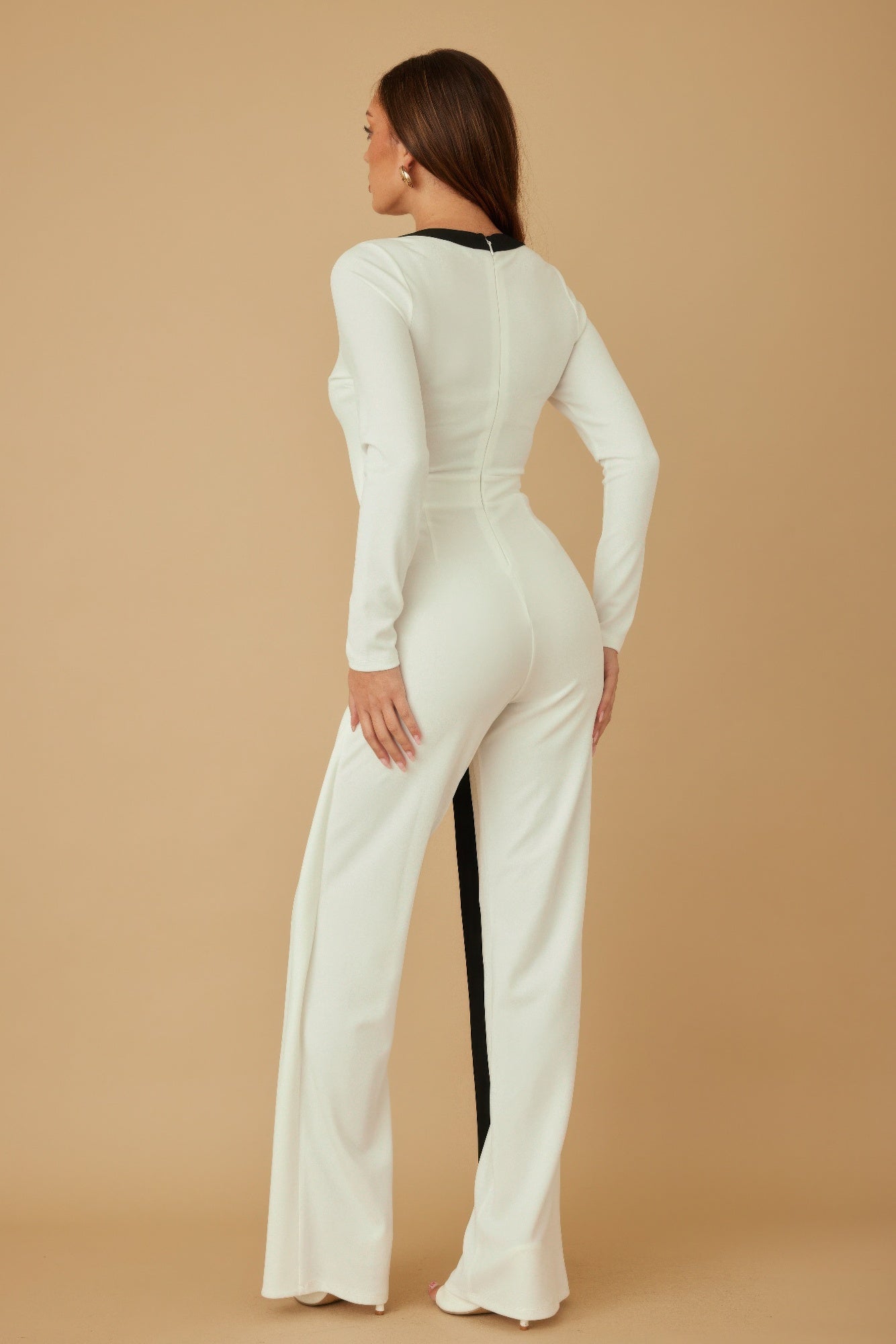 Mirror Stone Long Layer Jumpsuit