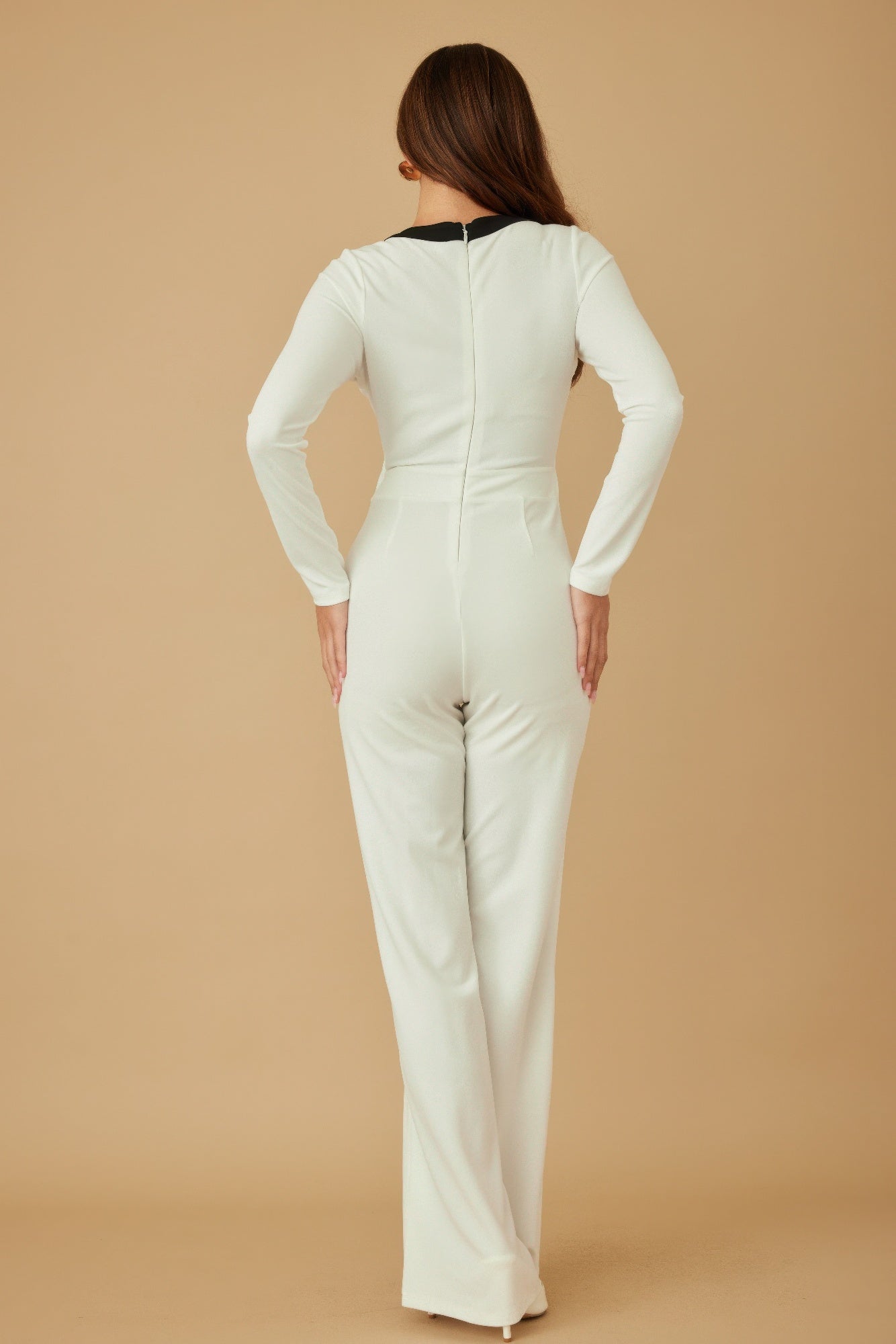 Mirror Stone Long Layer Jumpsuit