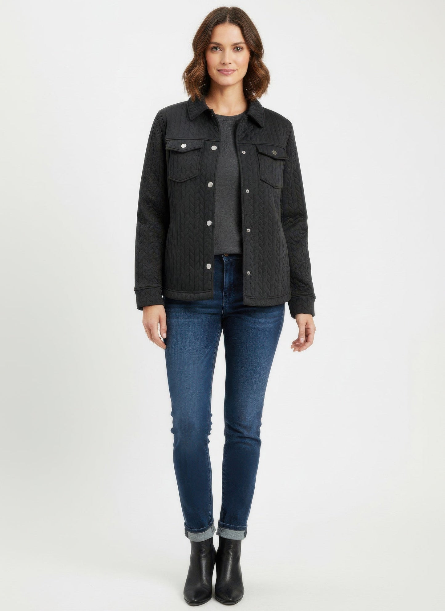 Casual Textured Jacket