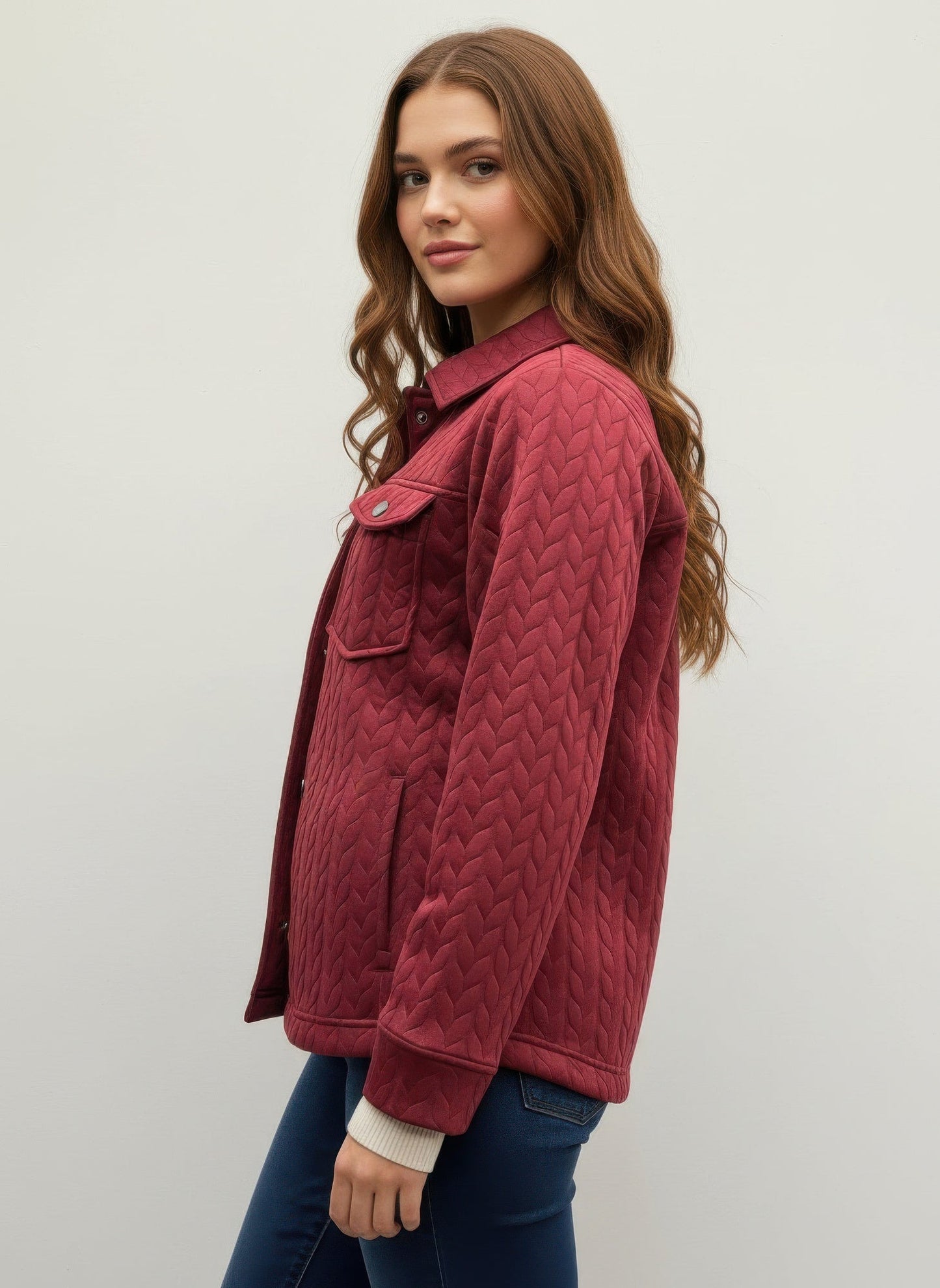 Casual Textured Jacket