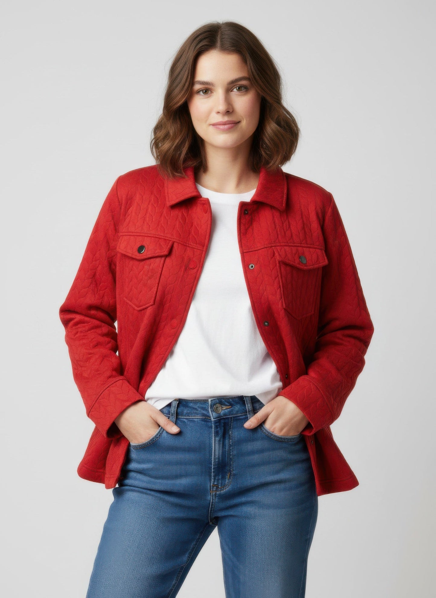 Casual Textured Jacket