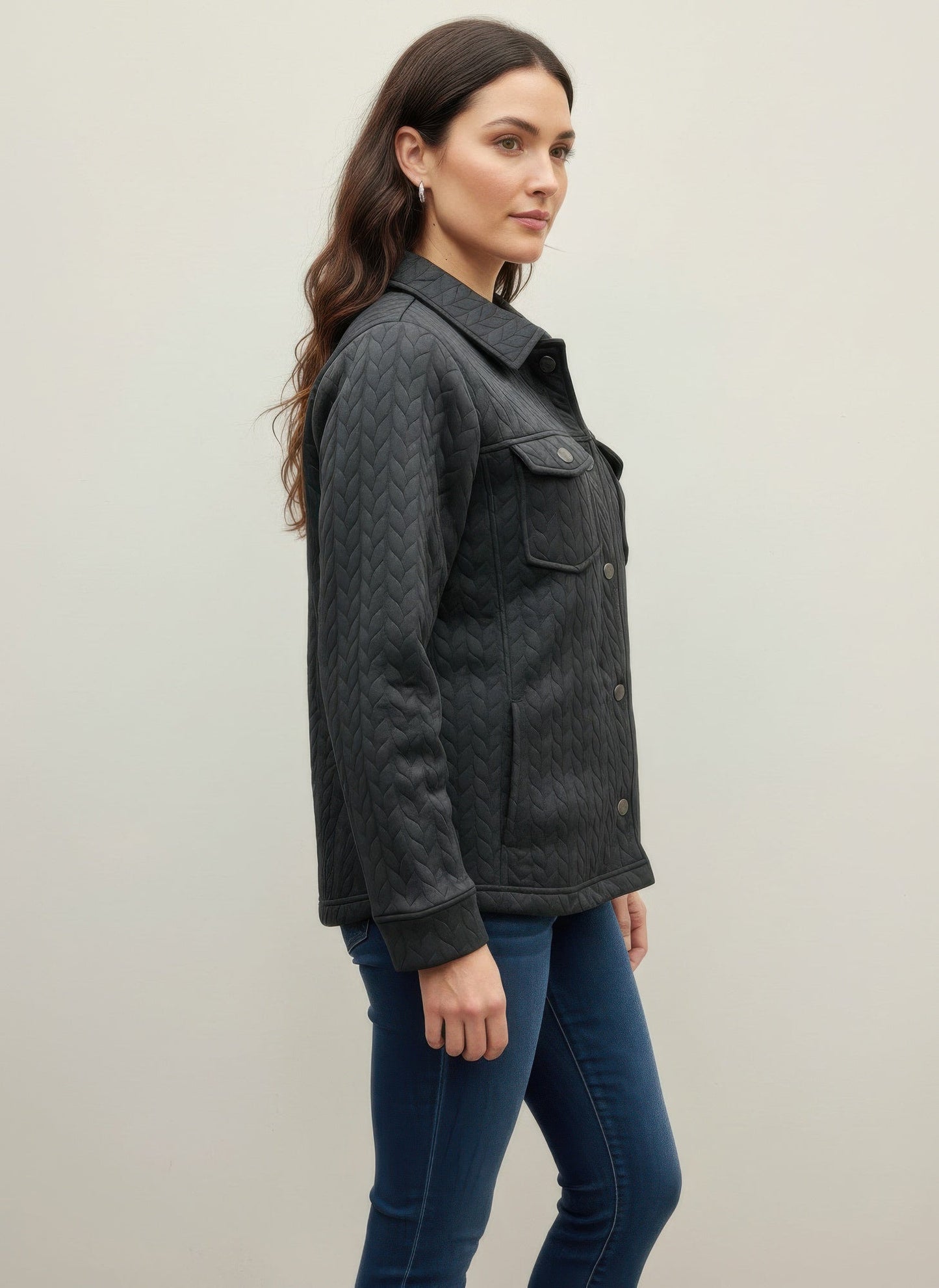 Casual Textured Jacket