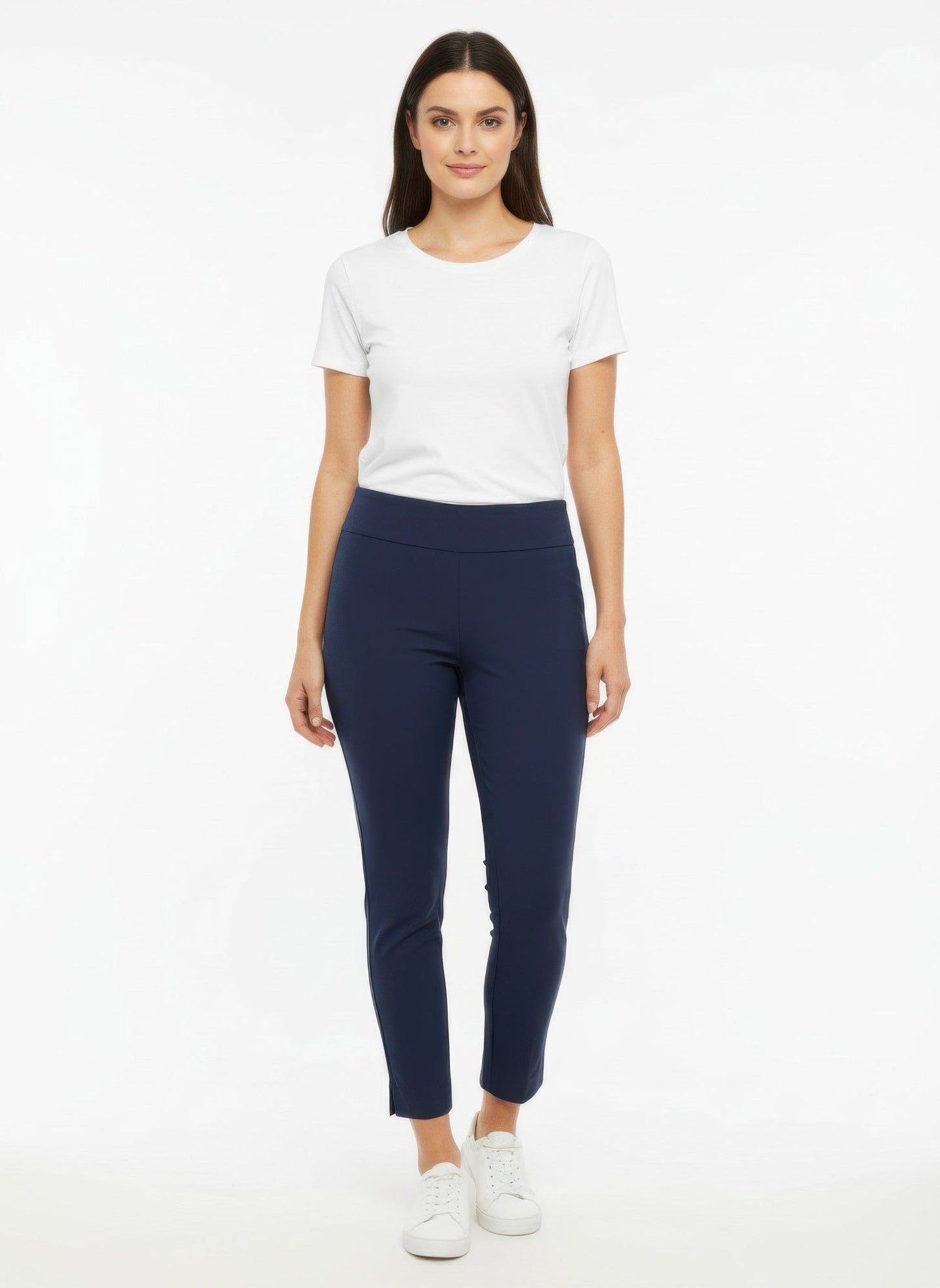 Pull On Solid Pants